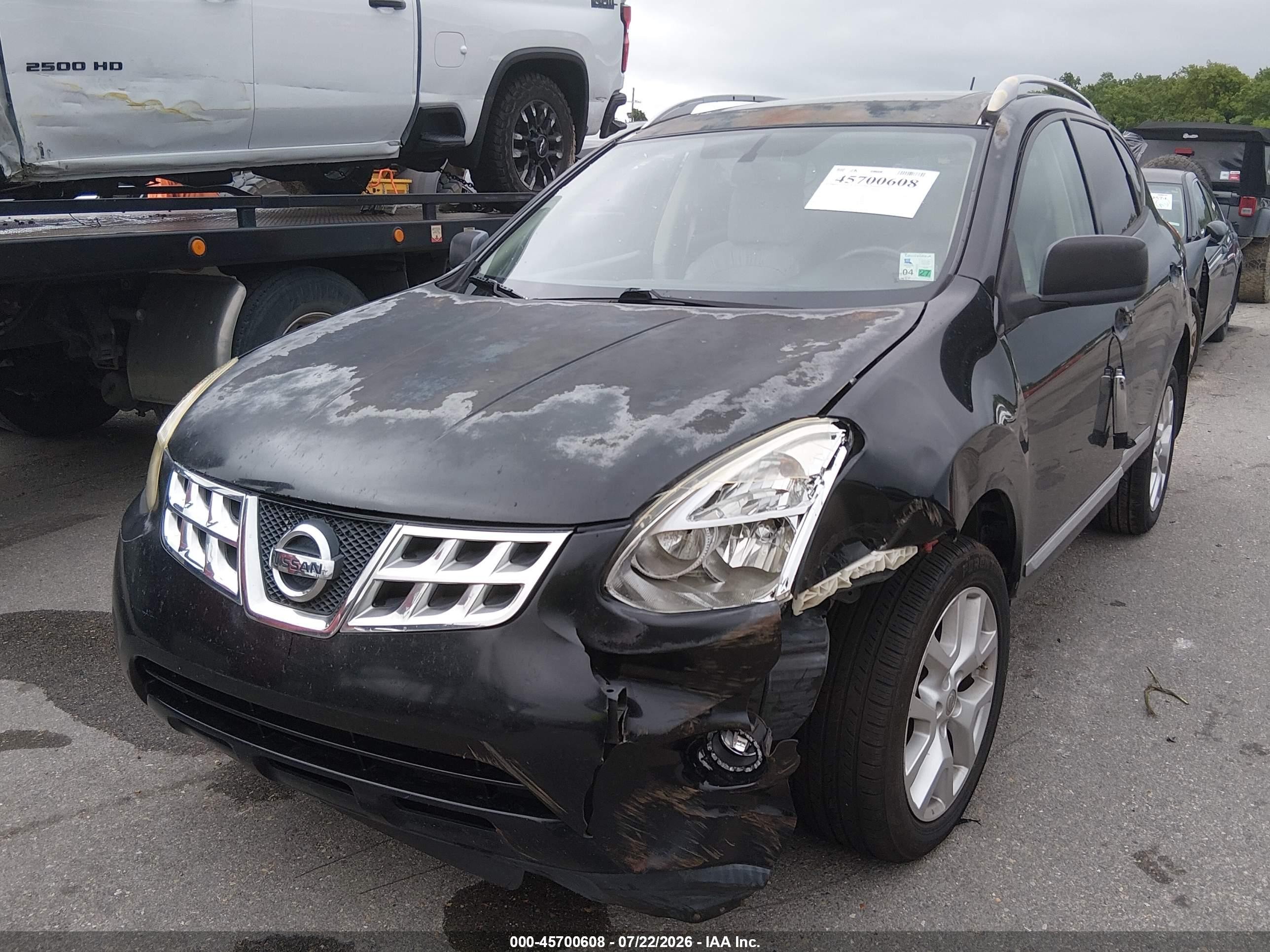 2011 Nissan Rogue Sv Черный vin: JN8AS5MT8BW157909