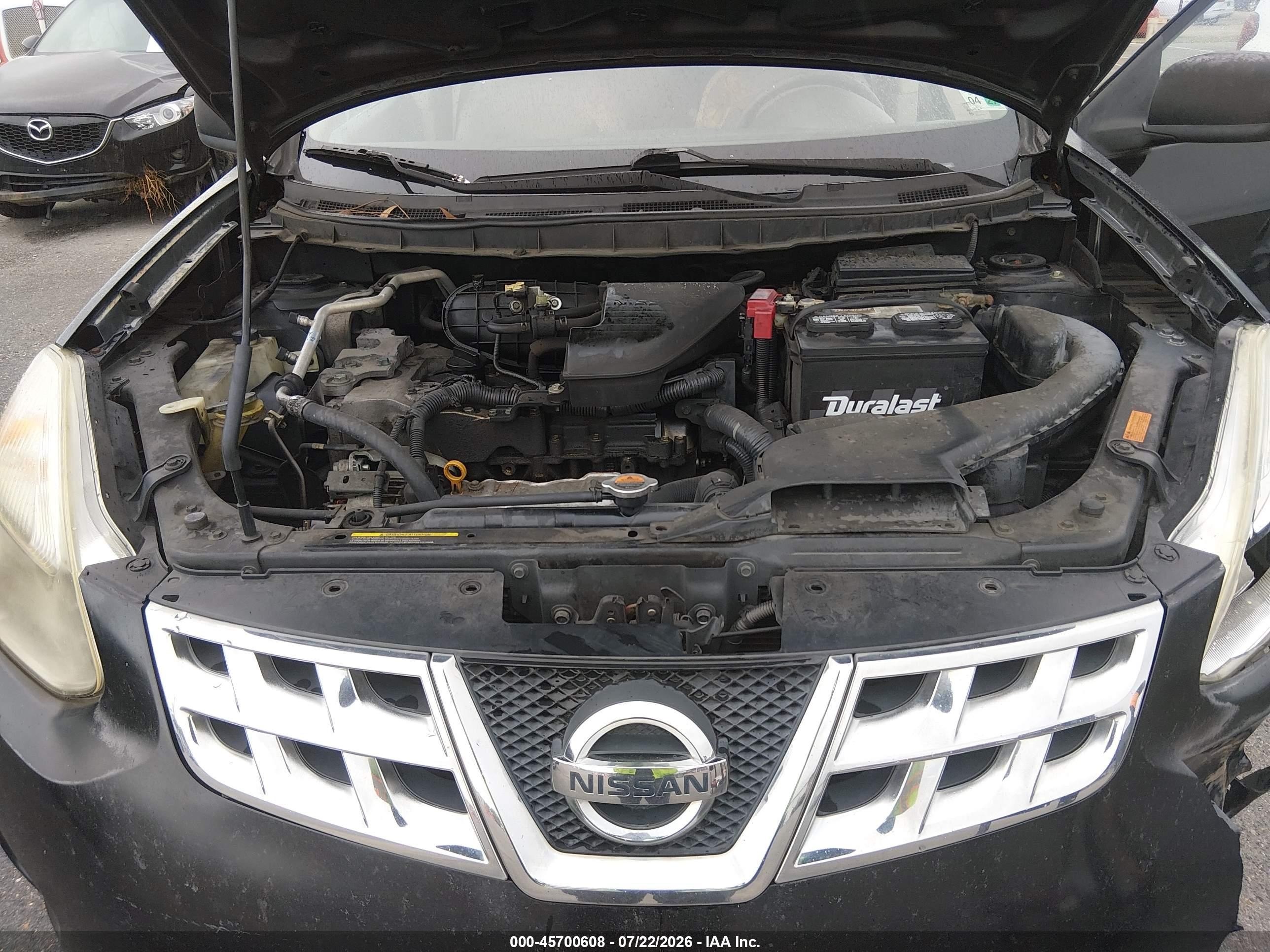 2011 Nissan Rogue Sv Черный vin: JN8AS5MT8BW157909