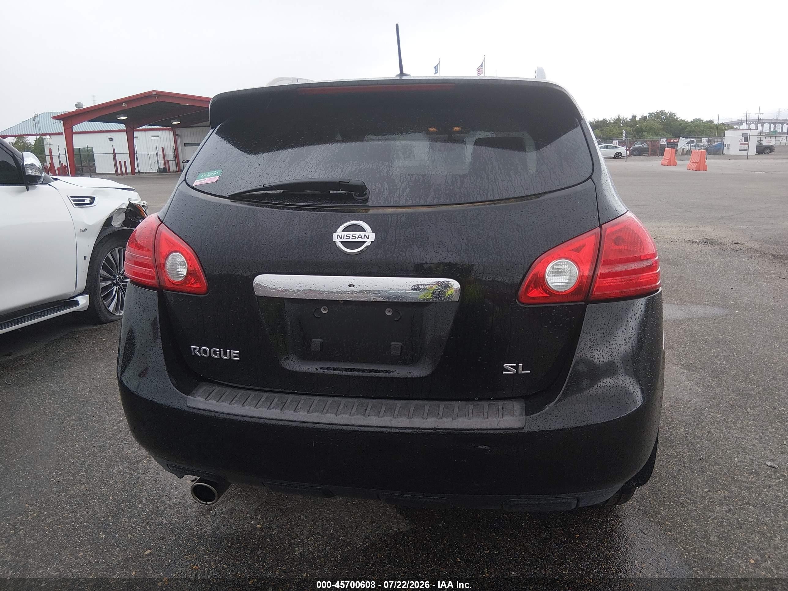 2011 Nissan Rogue Sv Черный vin: JN8AS5MT8BW157909
