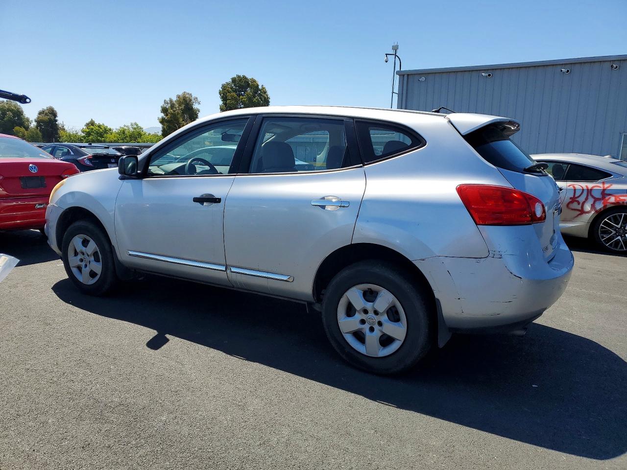 2011 Nissan Rogue S Silver vin: JN8AS5MT8BW165167