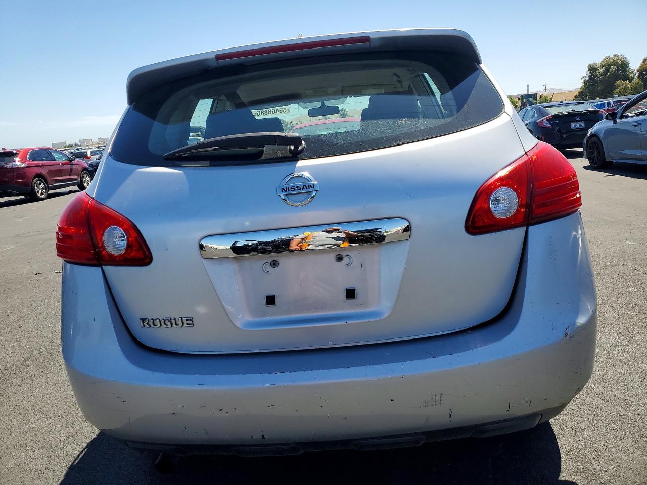 2011 Nissan Rogue S Silver vin: JN8AS5MT8BW165167