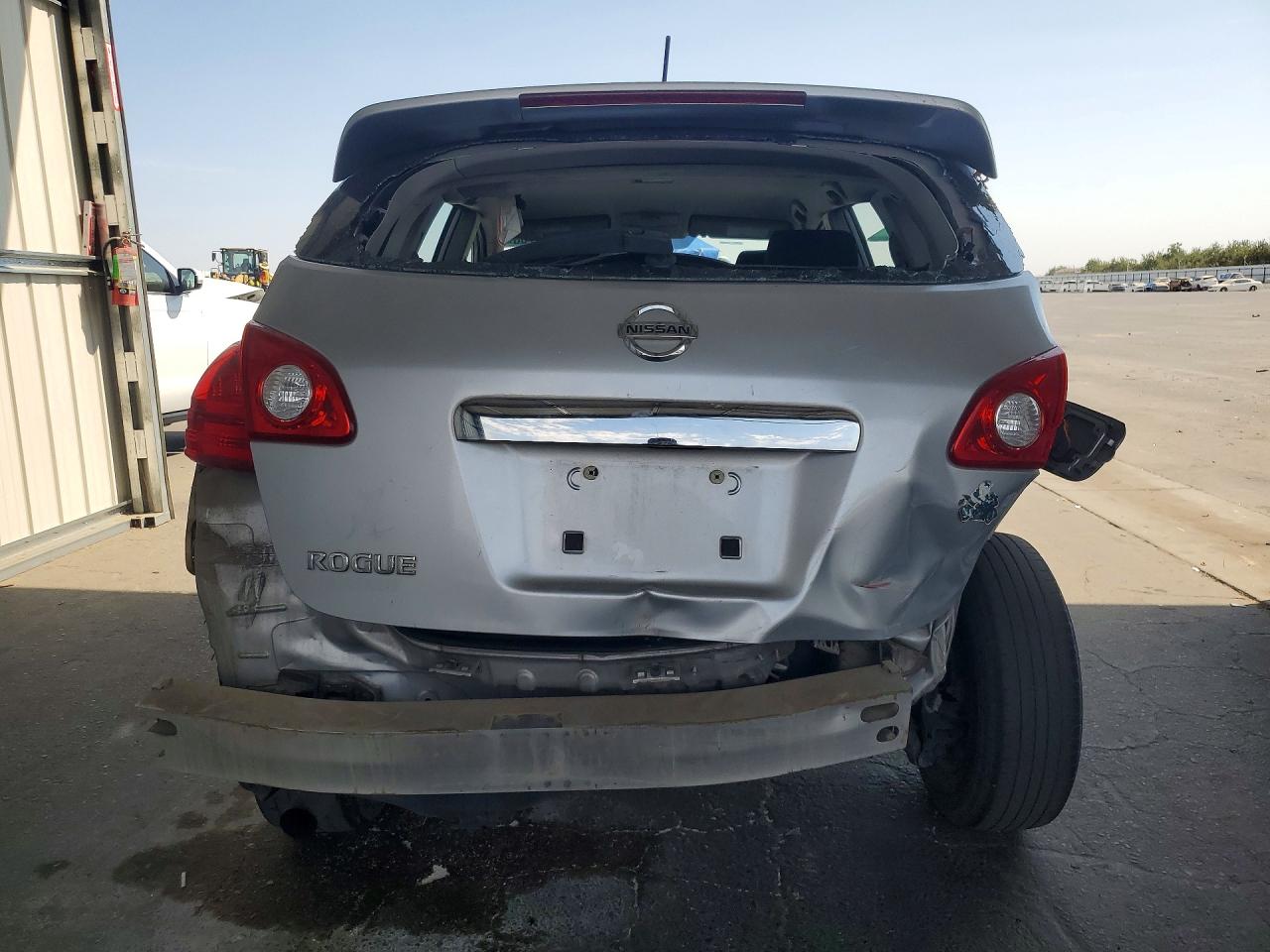 2011 Nissan Rogue S Silver vin: JN8AS5MT8BW170479