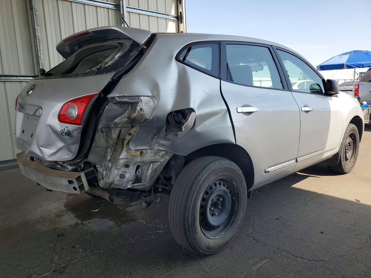 2011 Nissan Rogue S Silver vin: JN8AS5MT8BW170479