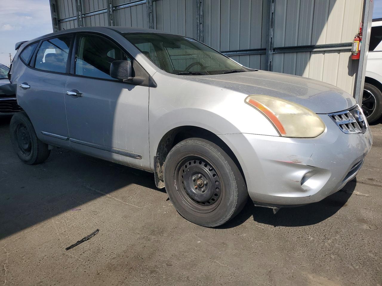 2011 Nissan Rogue S Silver vin: JN8AS5MT8BW170479
