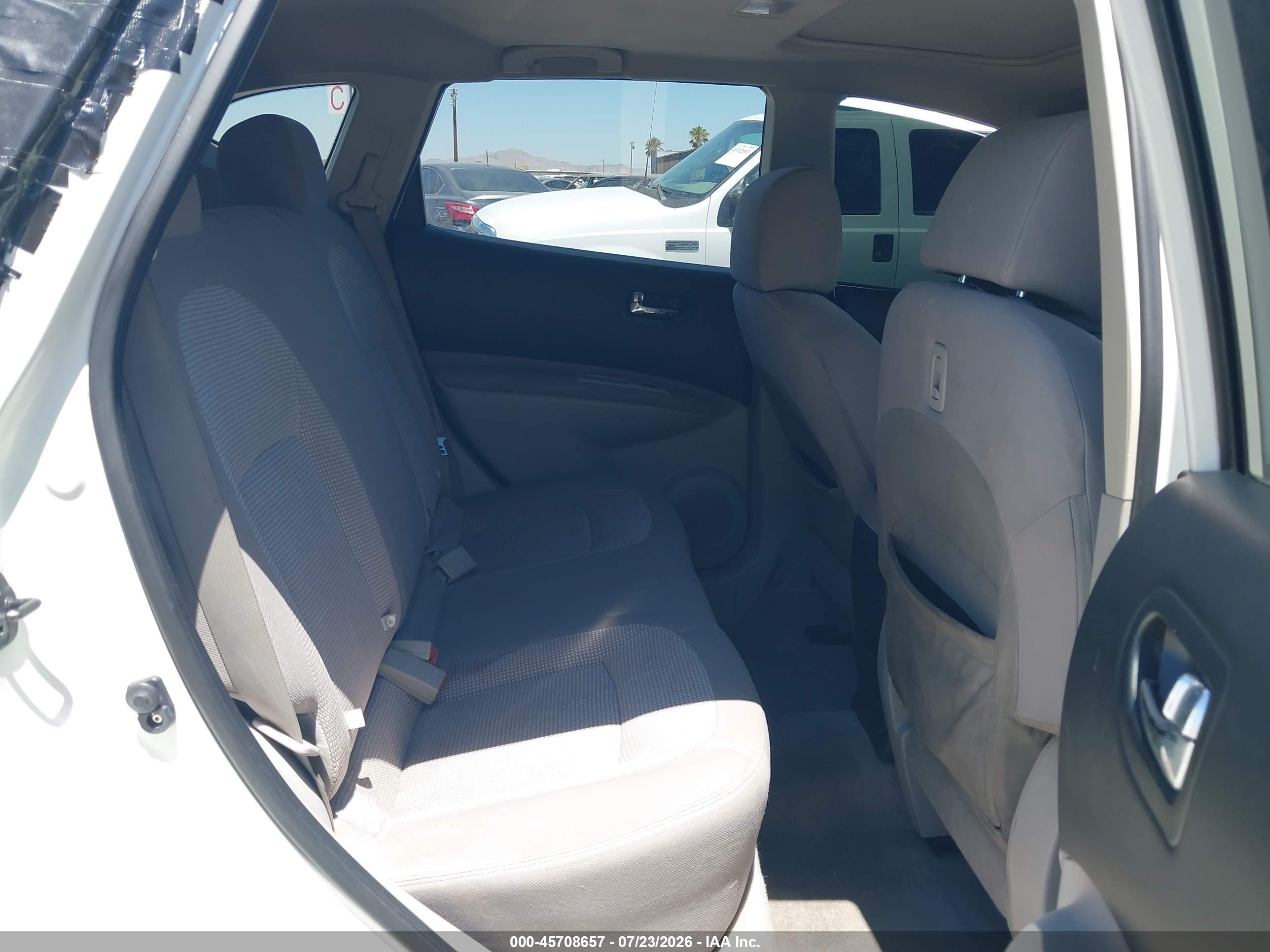 2011 Nissan Rogue Sv White vin: JN8AS5MT8BW170871