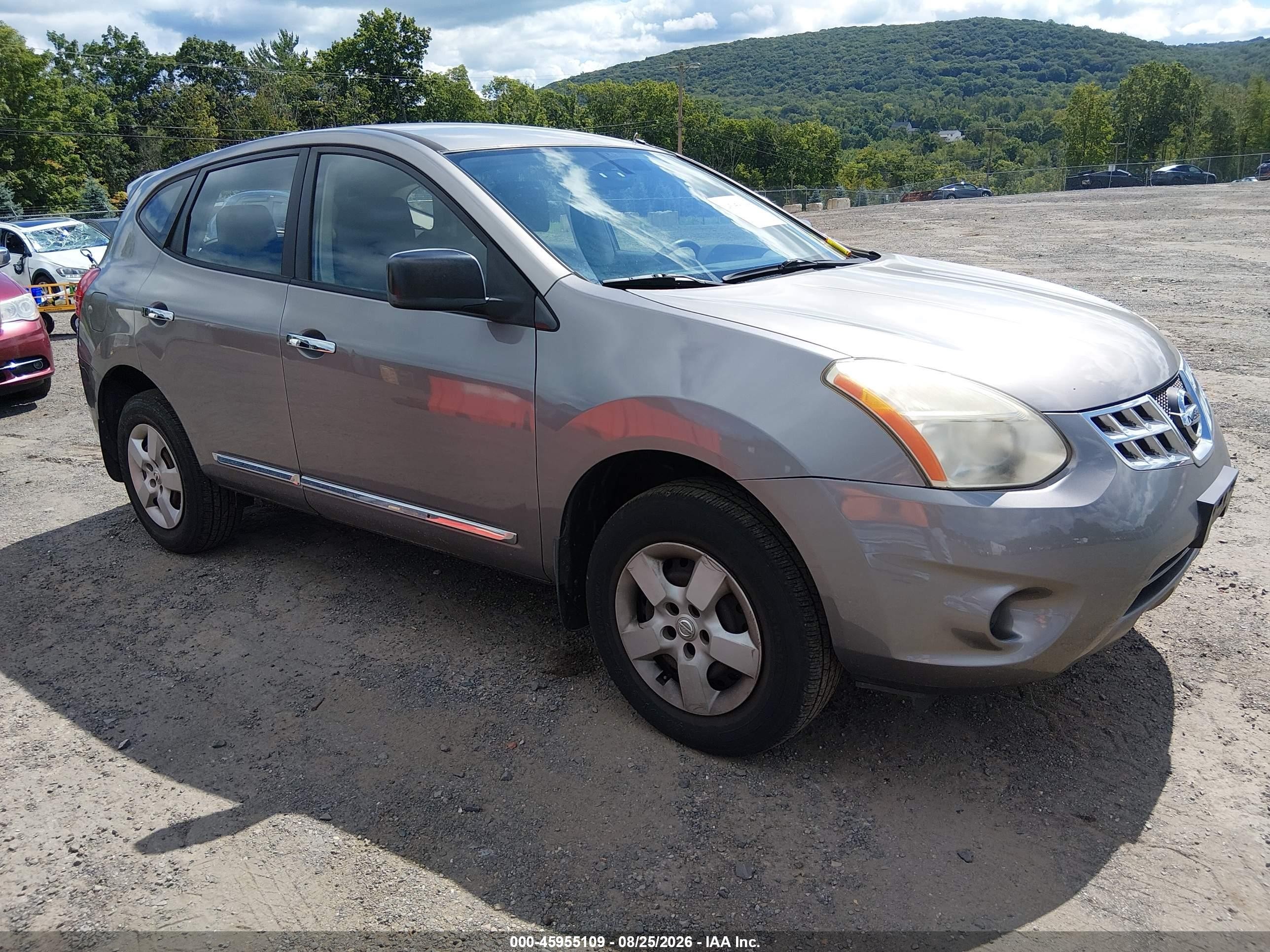 2011 Nissan Rogue S Серый vin: JN8AS5MT8BW172331