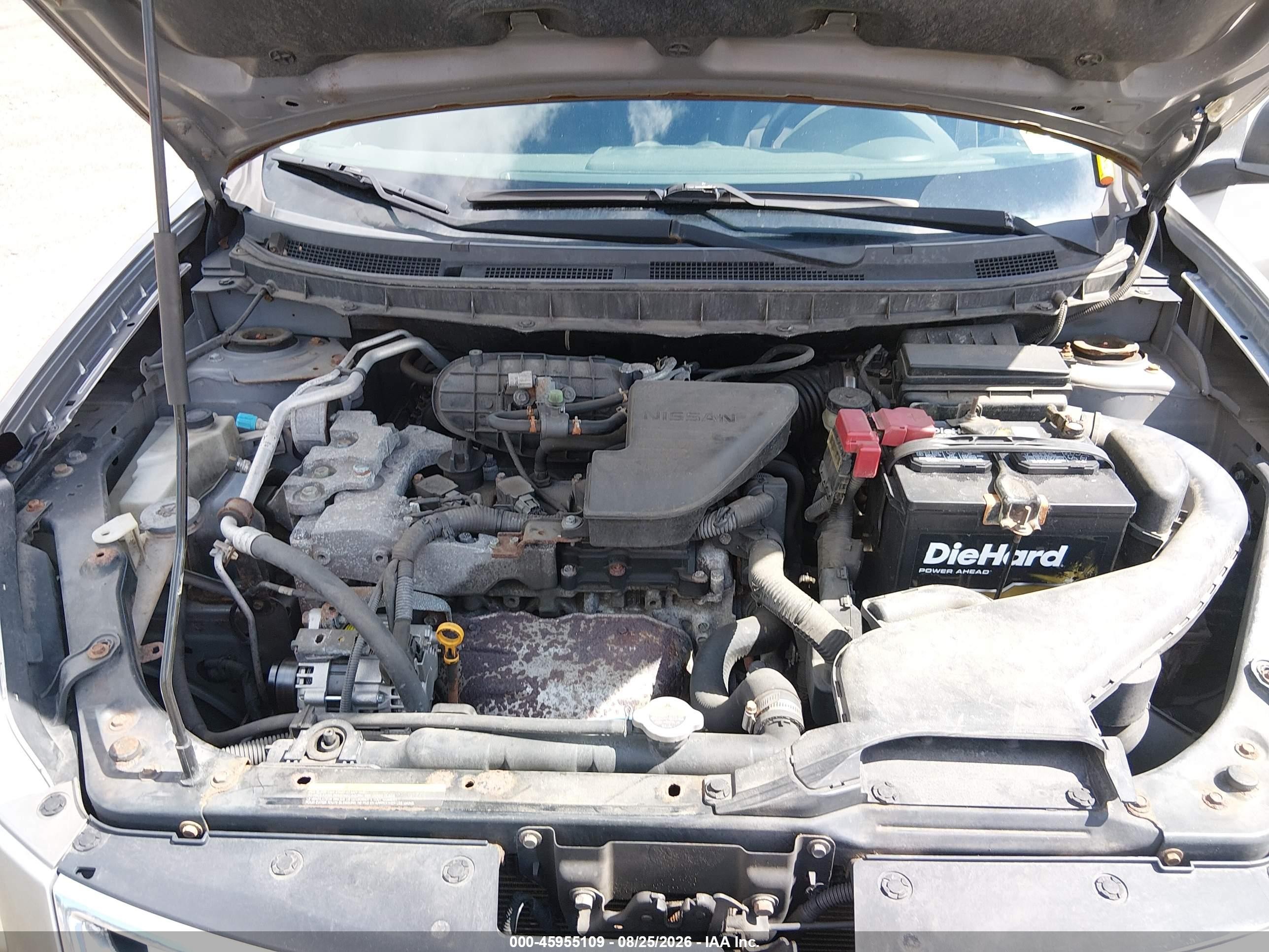 2011 Nissan Rogue S Серый vin: JN8AS5MT8BW172331