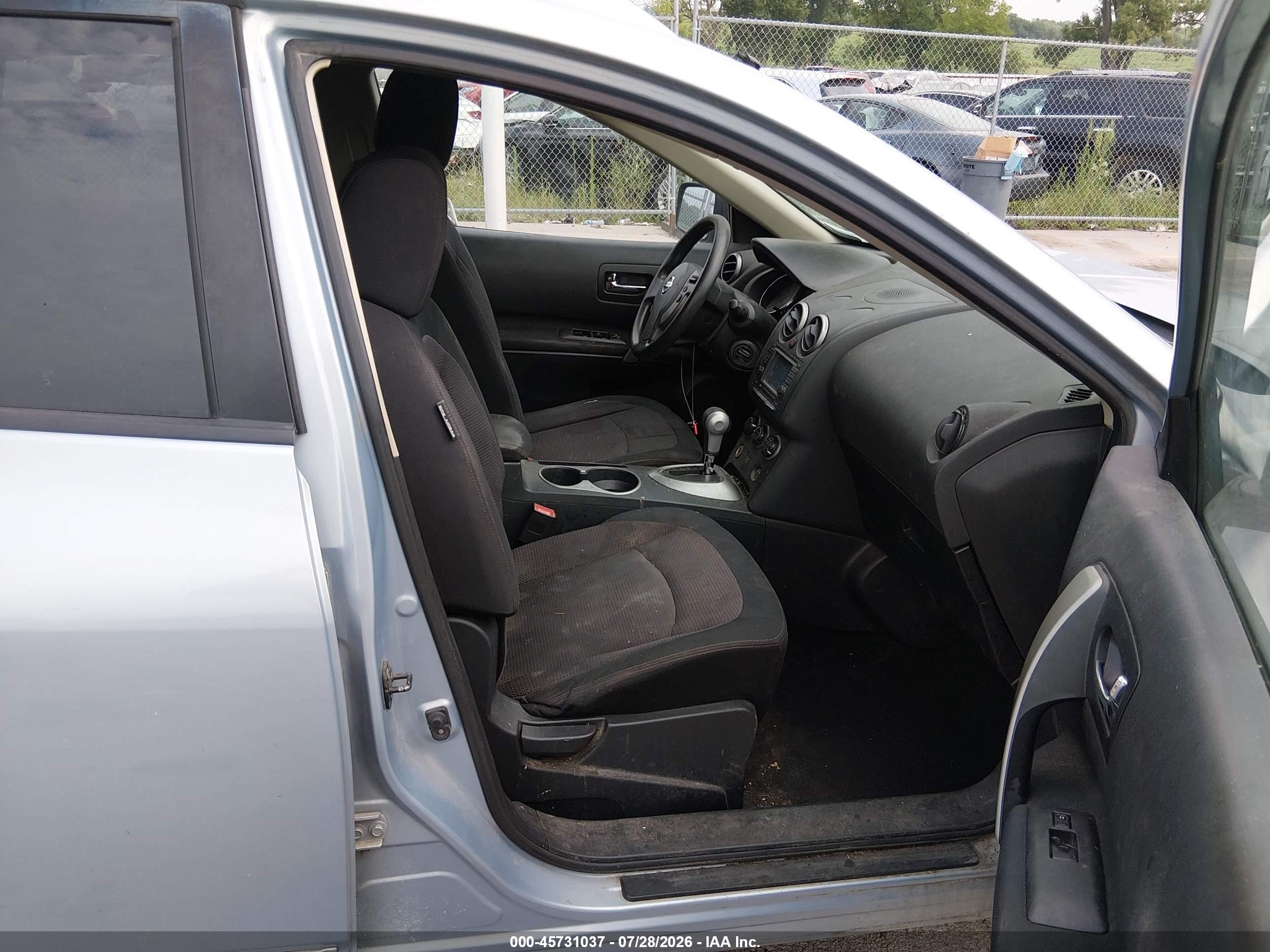 2011 Nissan Rogue Sv Light Blue vin: JN8AS5MT8BW177092
