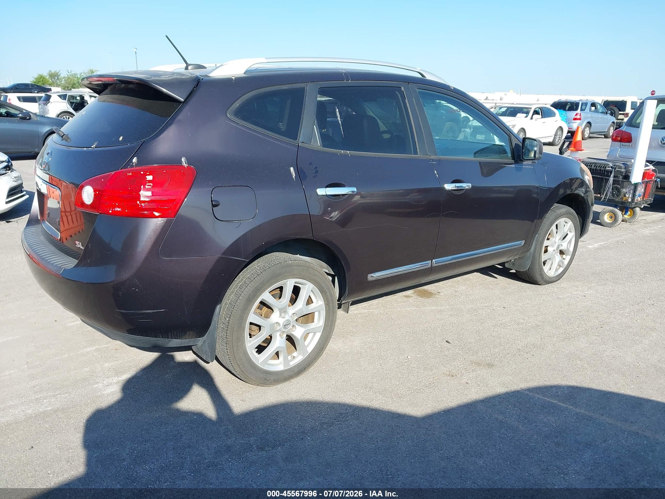 2011 Nissan Rogue Sv Brown vin: JN8AS5MT8BW185144