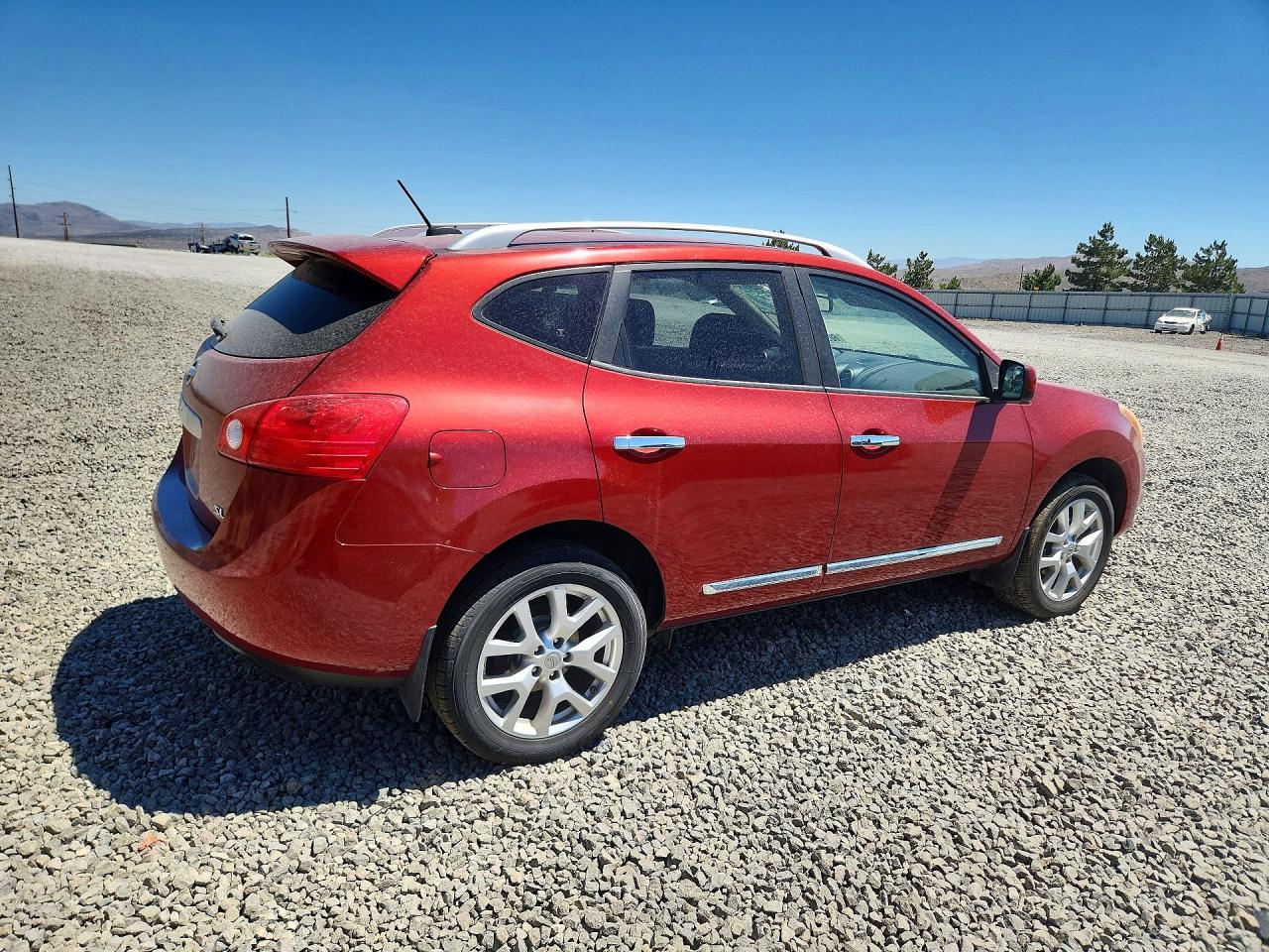 2011 Nissan Rogue S Темно-бордовый vin: JN8AS5MT8BW185483