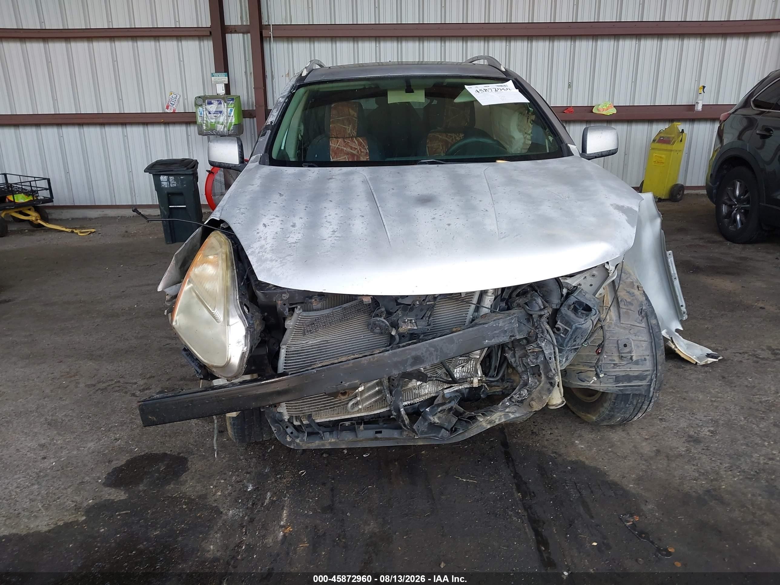 2011 Nissan Rogue Sv Silver vin: JN8AS5MT8BW566833