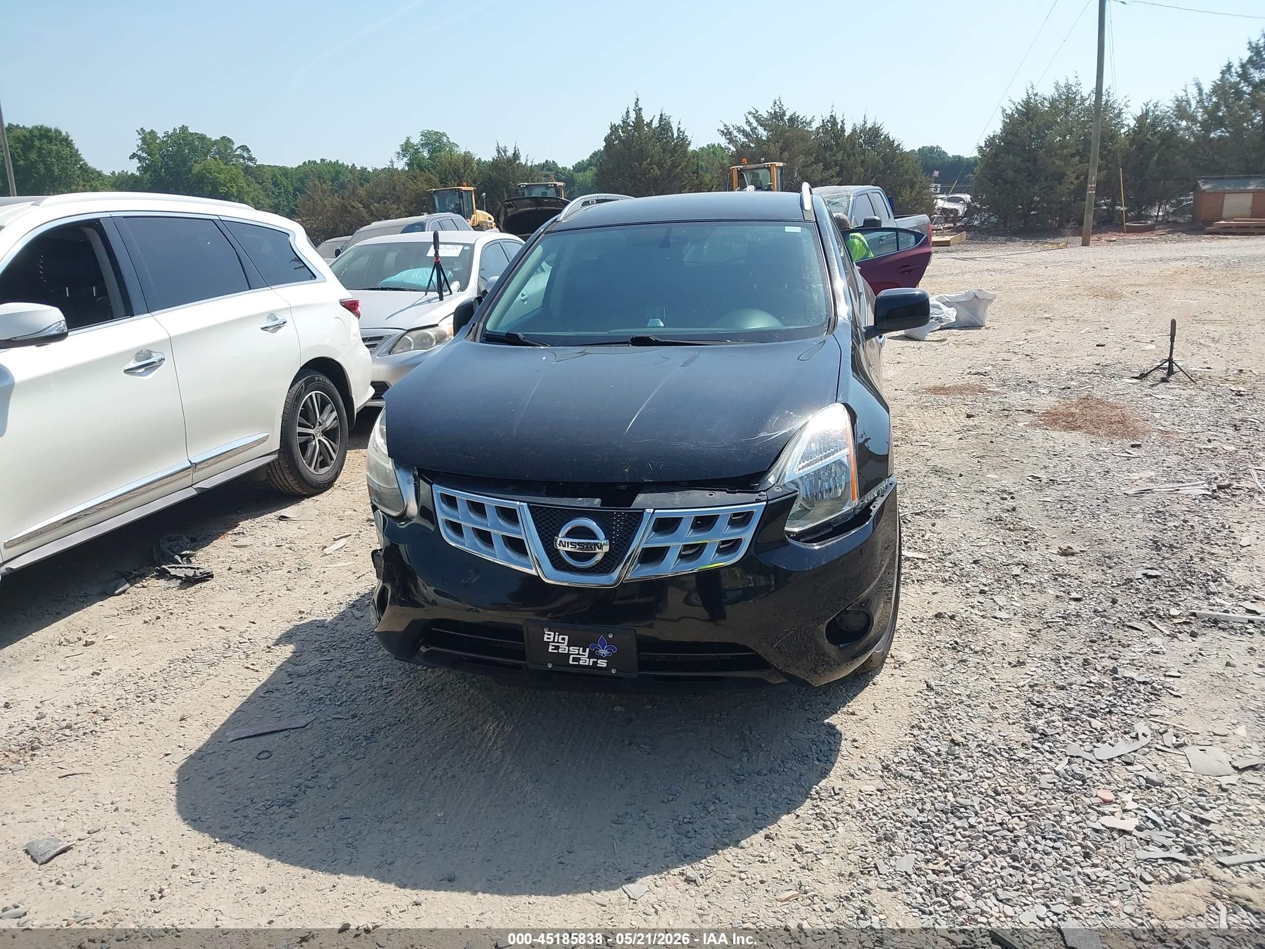 2011 Nissan Rogue Sv Black vin: JN8AS5MT8BW577525