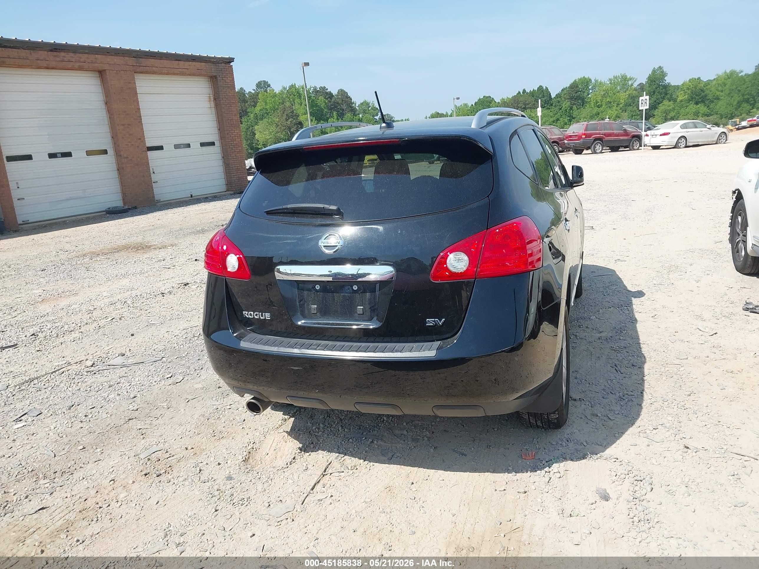 2011 Nissan Rogue Sv Black vin: JN8AS5MT8BW577525