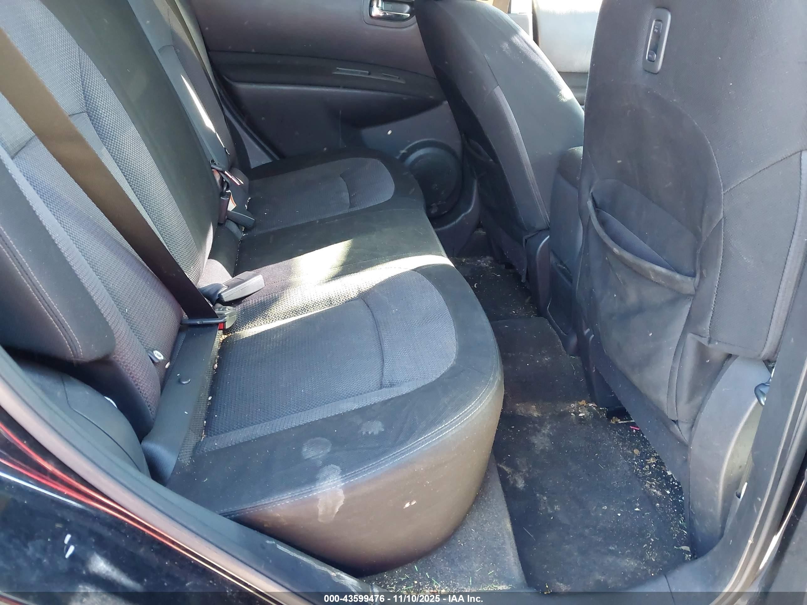 2012 Nissan Rogue Sv Black vin: JN8AS5MT8CW252682