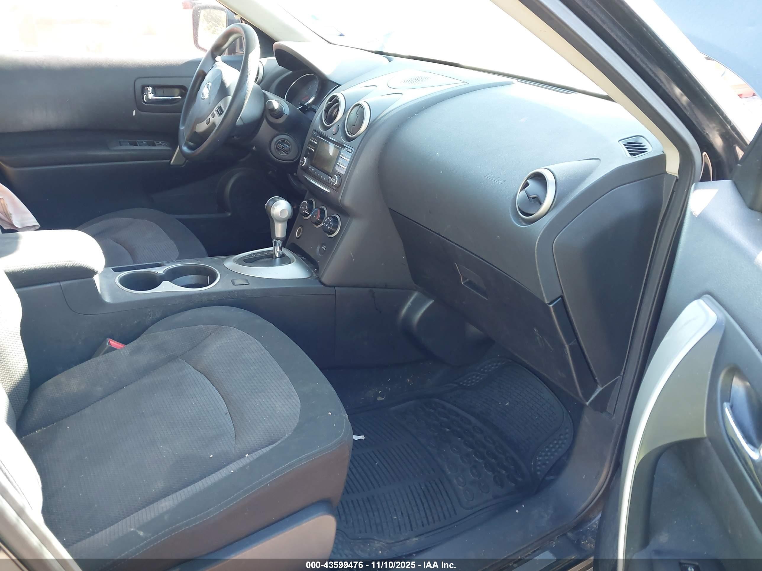 2012 Nissan Rogue Sv Black vin: JN8AS5MT8CW252682
