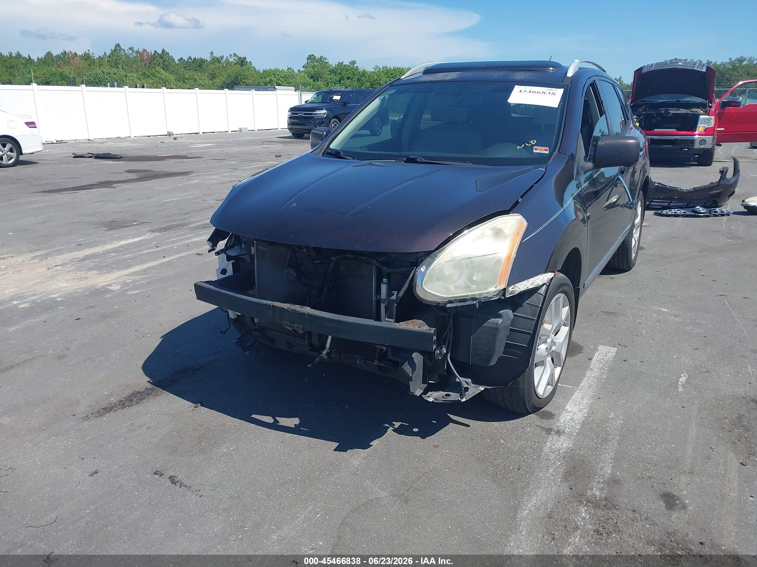 2012 Nissan Rogue Sv W/sl Pkg Purple vin: JN8AS5MT8CW253024