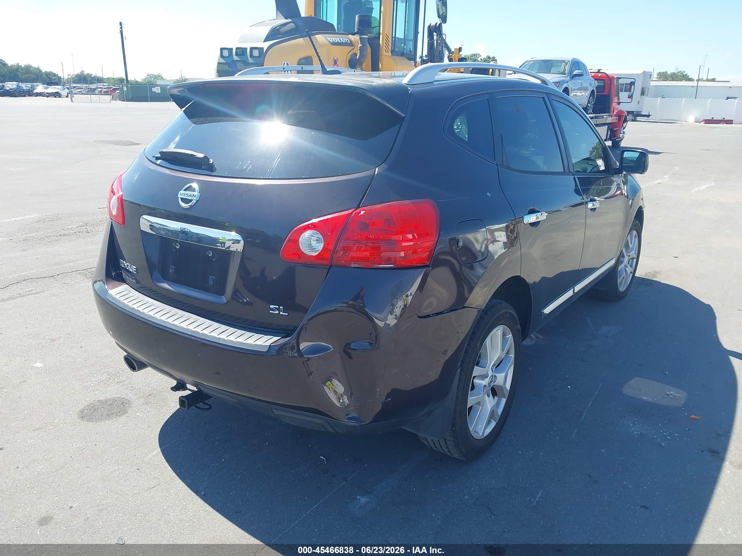 2012 Nissan Rogue Sv W/sl Pkg Purple vin: JN8AS5MT8CW253024