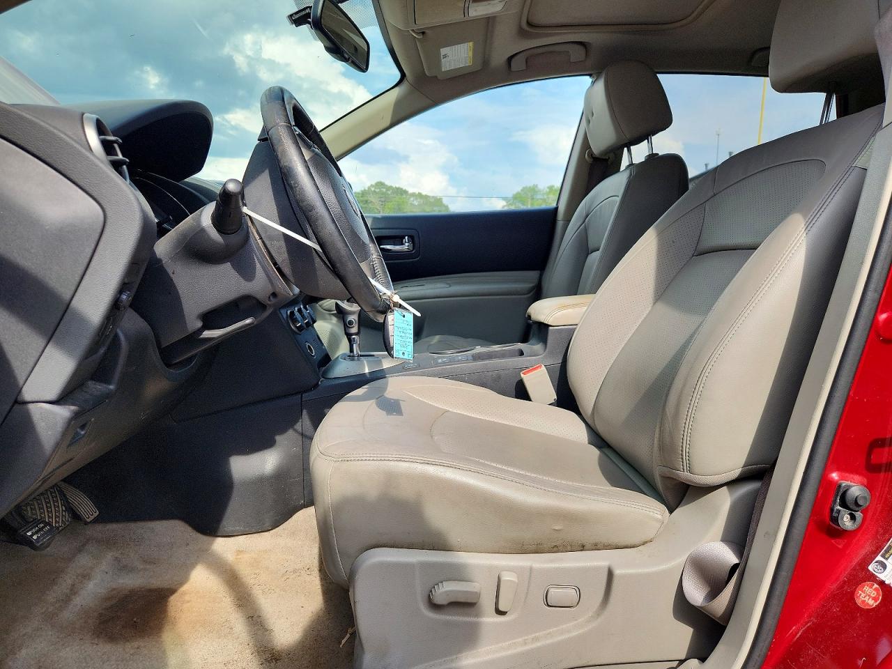 2012 Nissan Rogue S Red vin: JN8AS5MT8CW254397