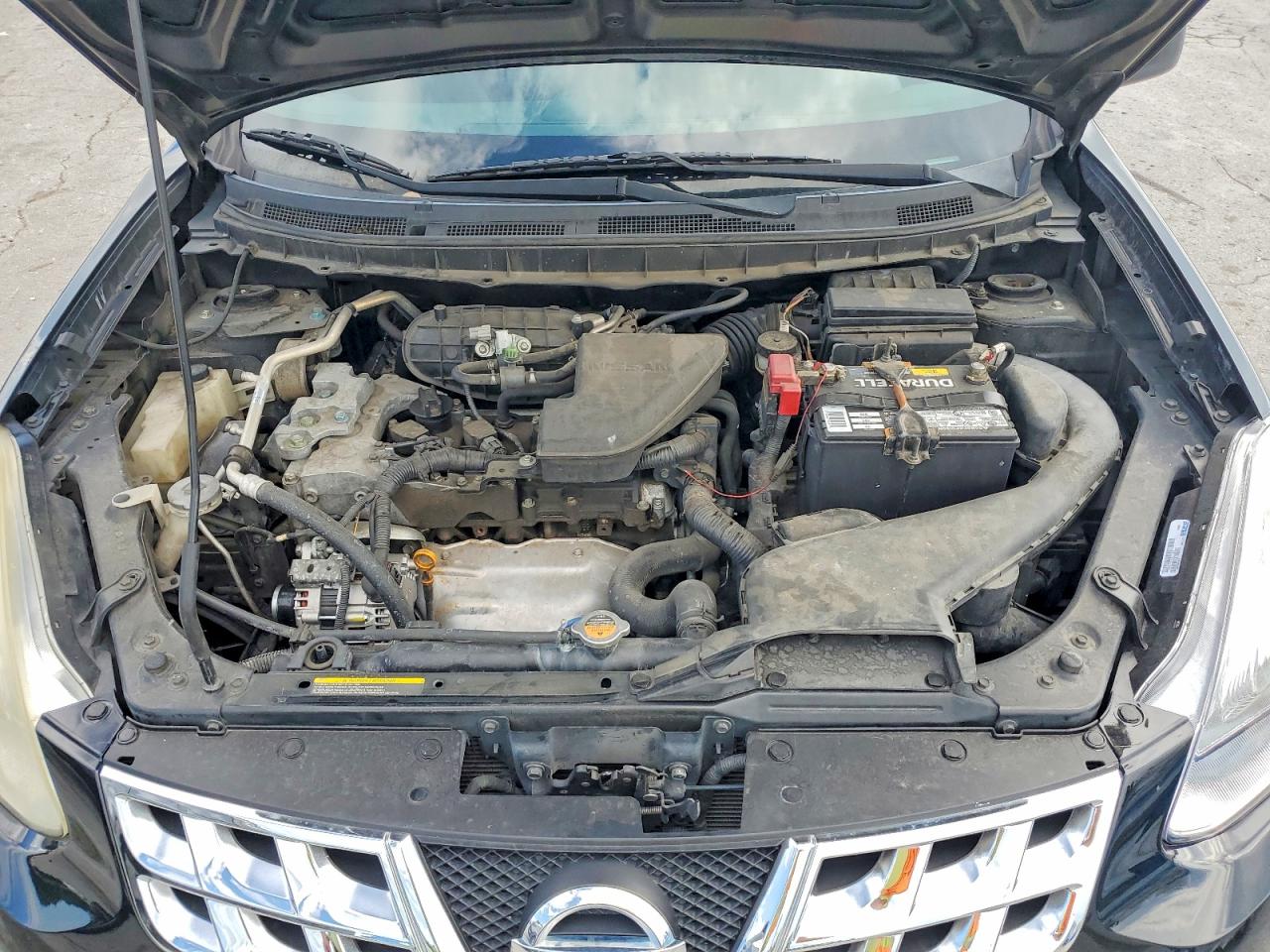 2012 Nissan Rogue S Черный vin: JN8AS5MT8CW260233