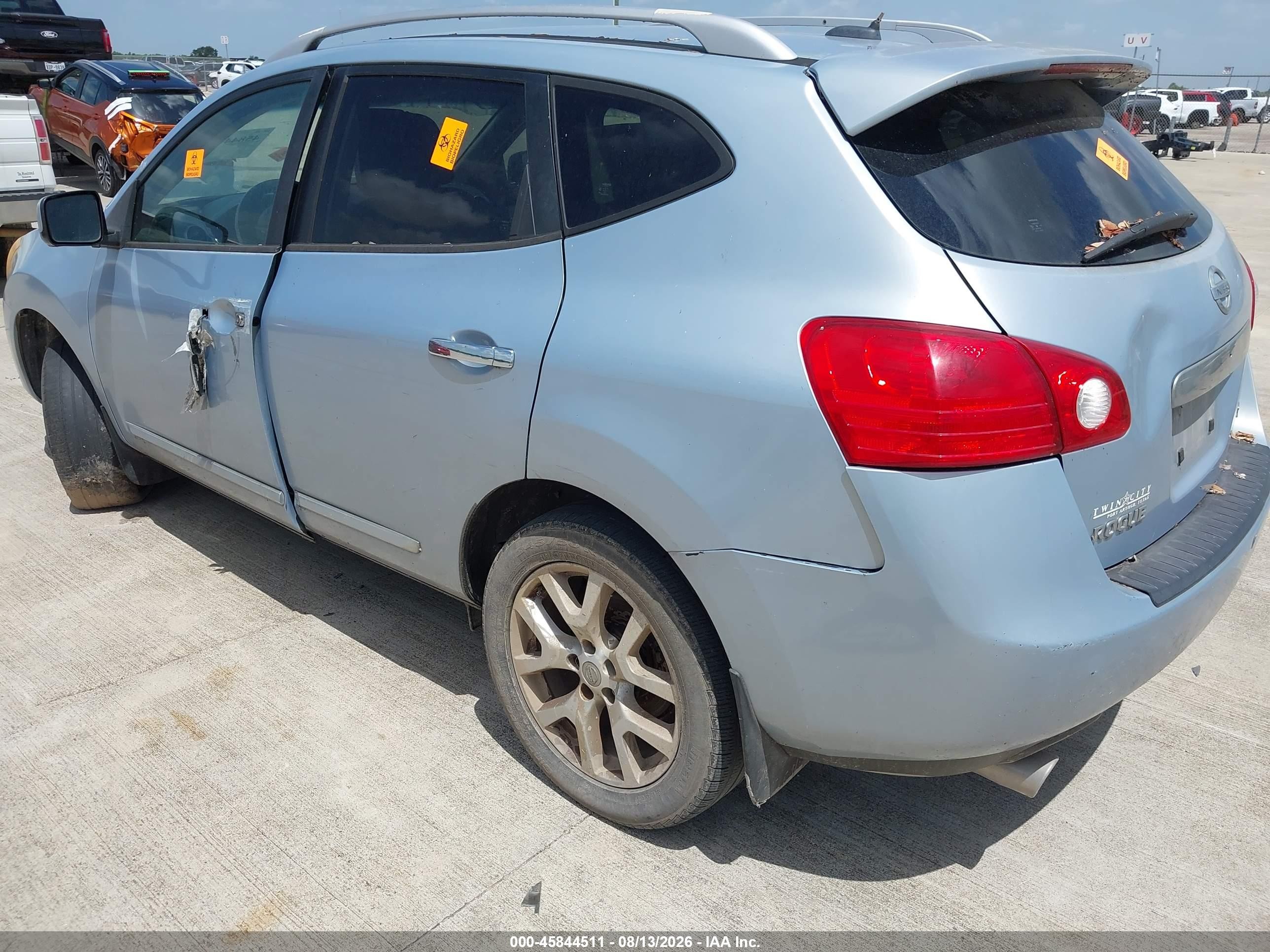 2012 Nissan Rogue Sv W/sl Pkg Silver vin: JN8AS5MT8CW261382
