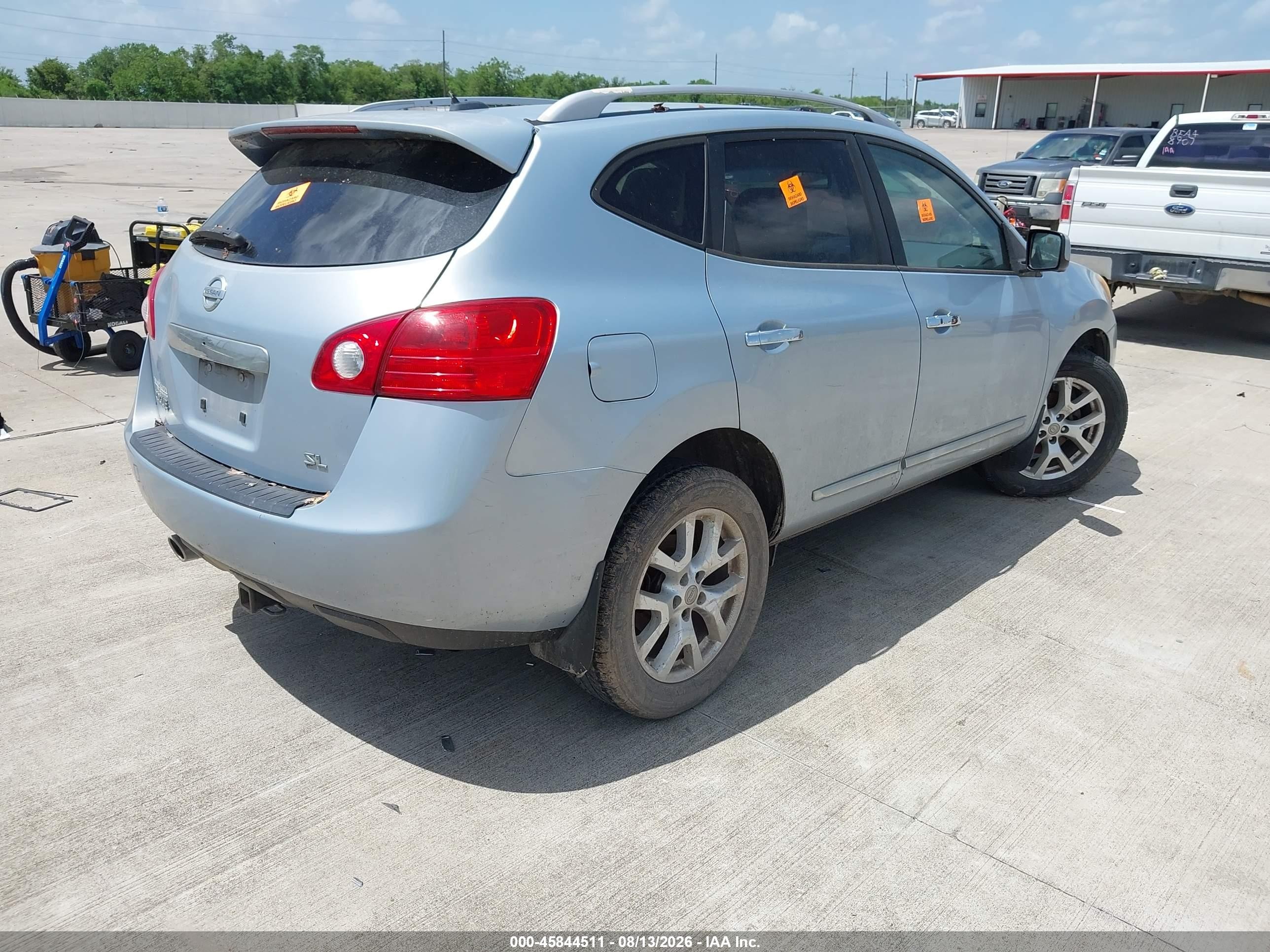 2012 Nissan Rogue Sv W/sl Pkg Silver vin: JN8AS5MT8CW261382