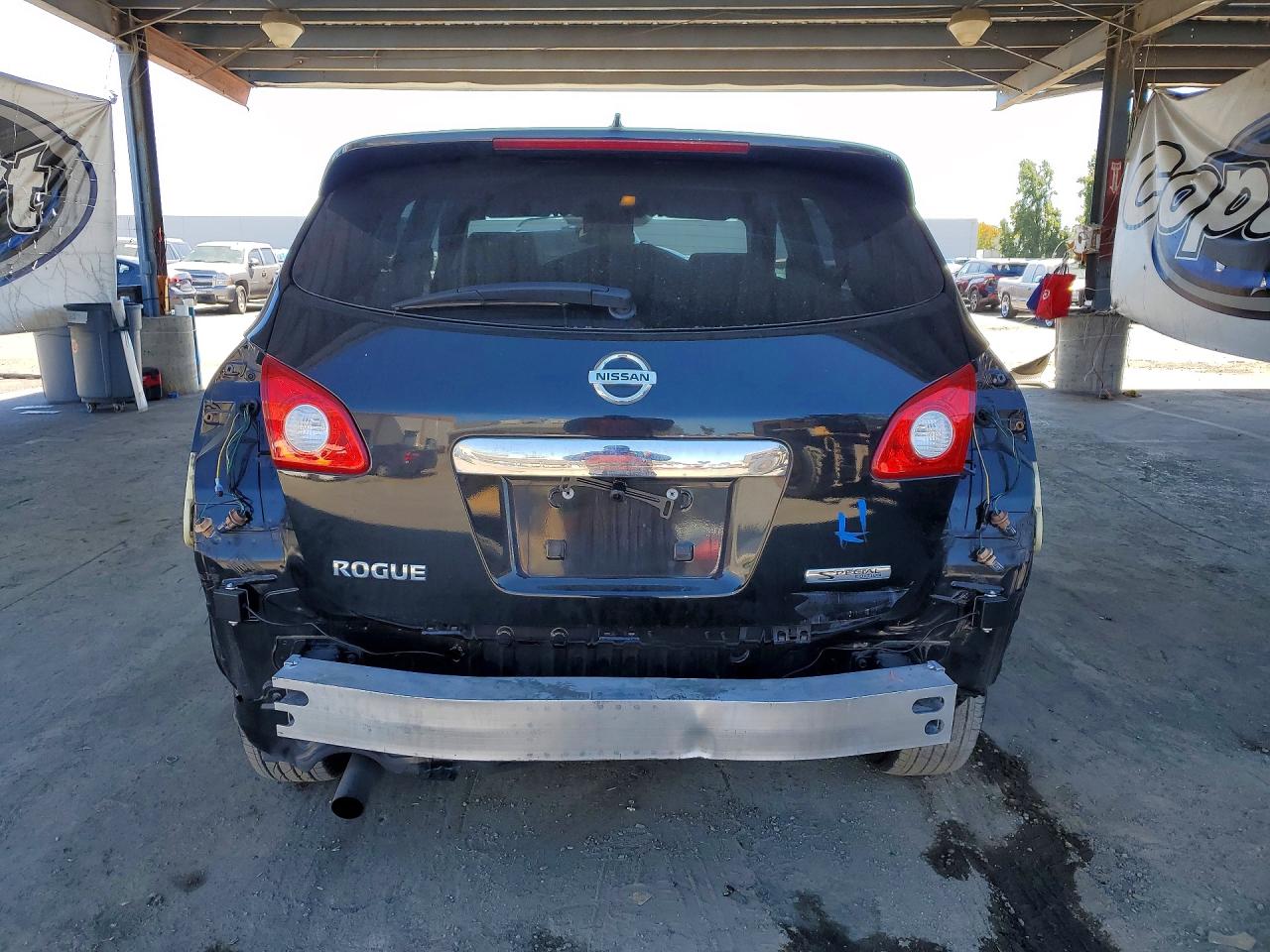2012 Nissan Rogue S Black vin: JN8AS5MT8CW276805