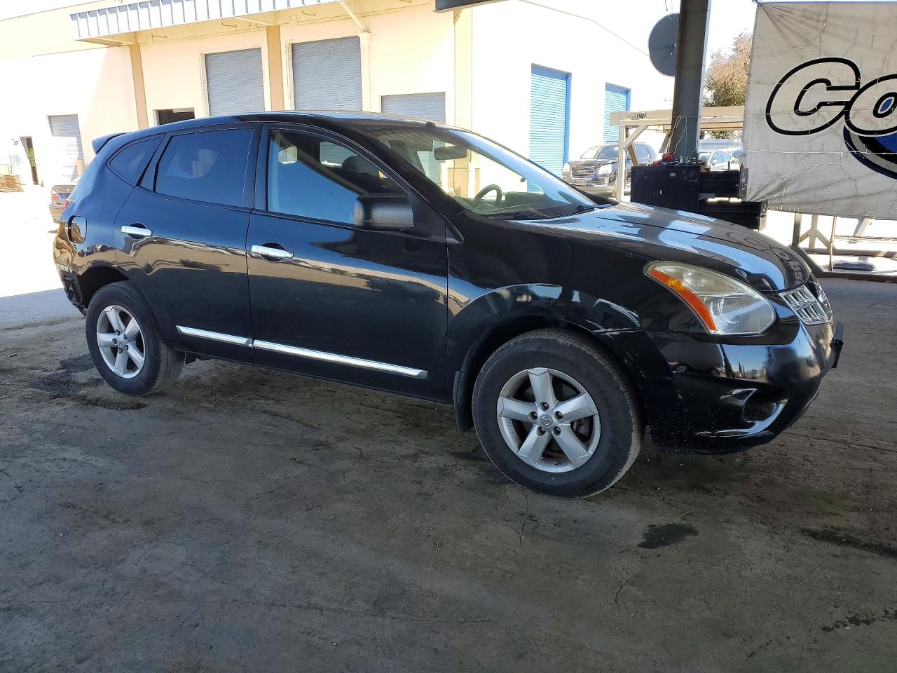 2012 Nissan Rogue S Black vin: JN8AS5MT8CW276805