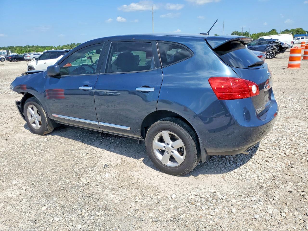 2012 Nissan Rogue S Blue vin: JN8AS5MT8CW278991