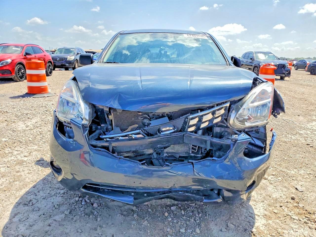 2012 Nissan Rogue S Blue vin: JN8AS5MT8CW278991