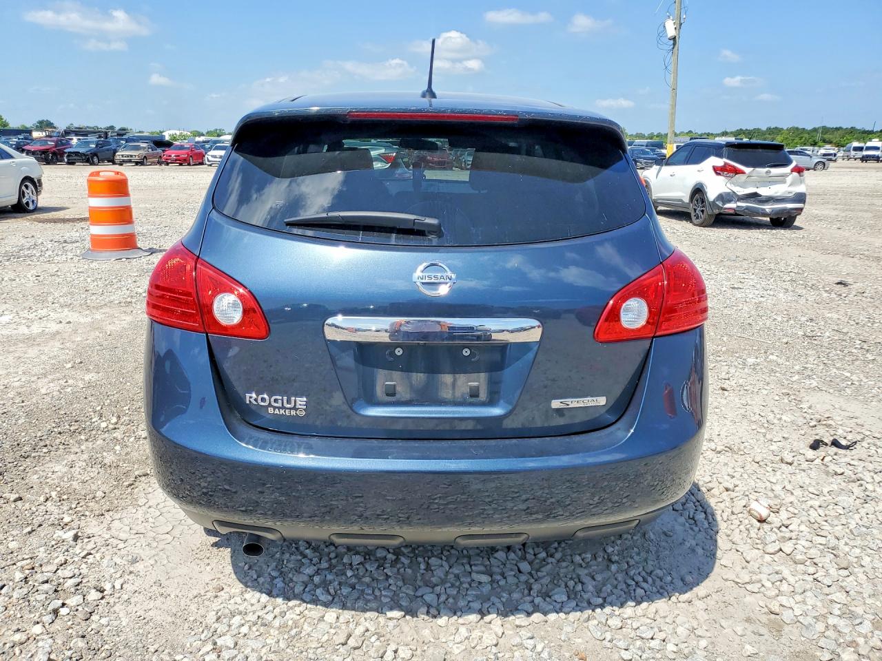 2012 Nissan Rogue S Blue vin: JN8AS5MT8CW278991