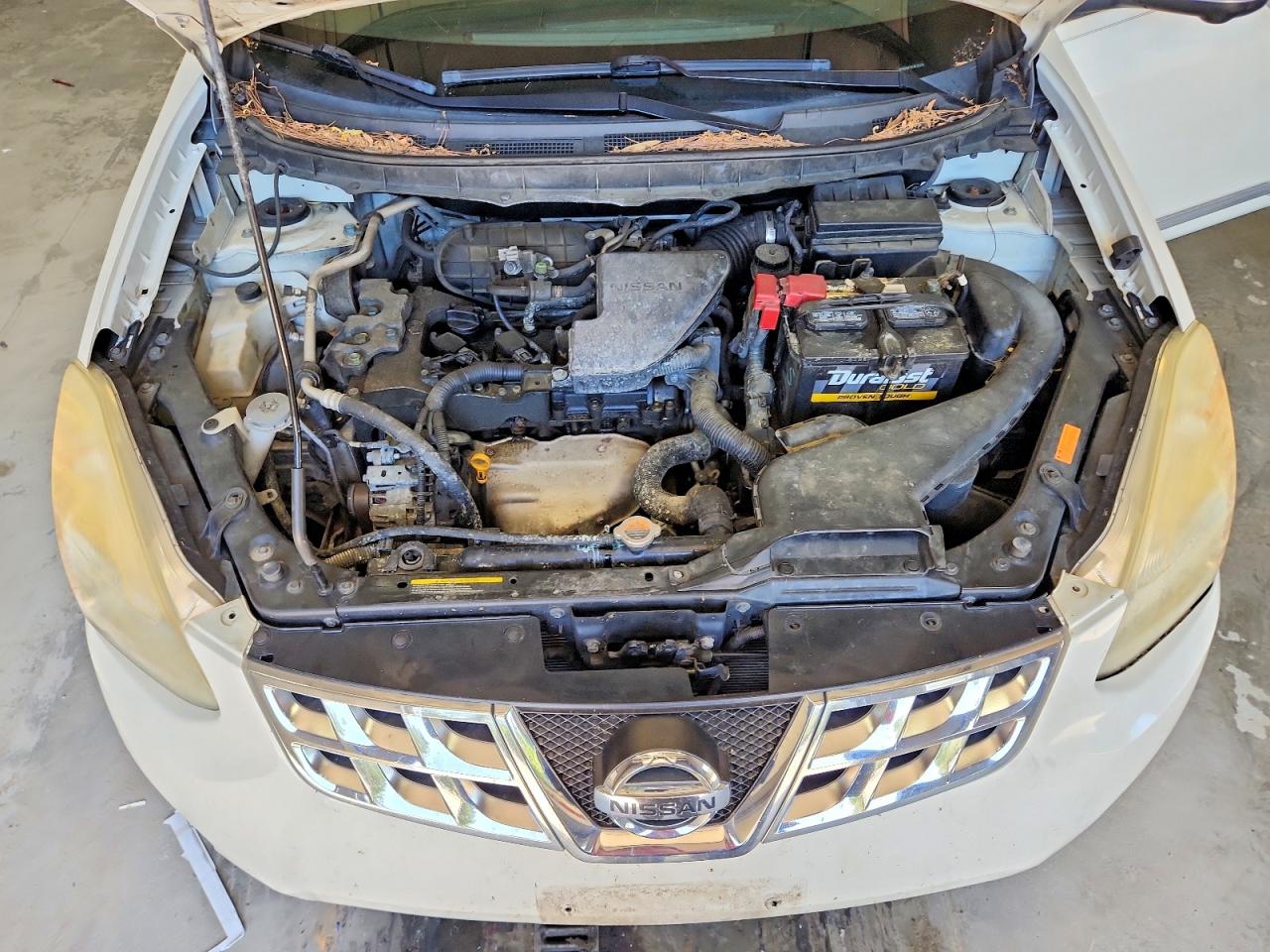 2012 Nissan Rogue S White vin: JN8AS5MT8CW279378