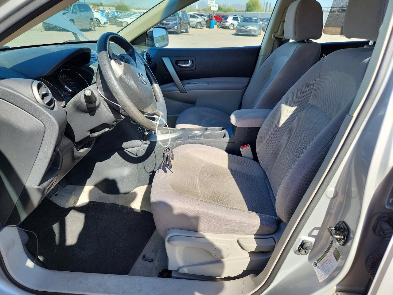 2012 Nissan Rogue S Silver vin: JN8AS5MT8CW279414