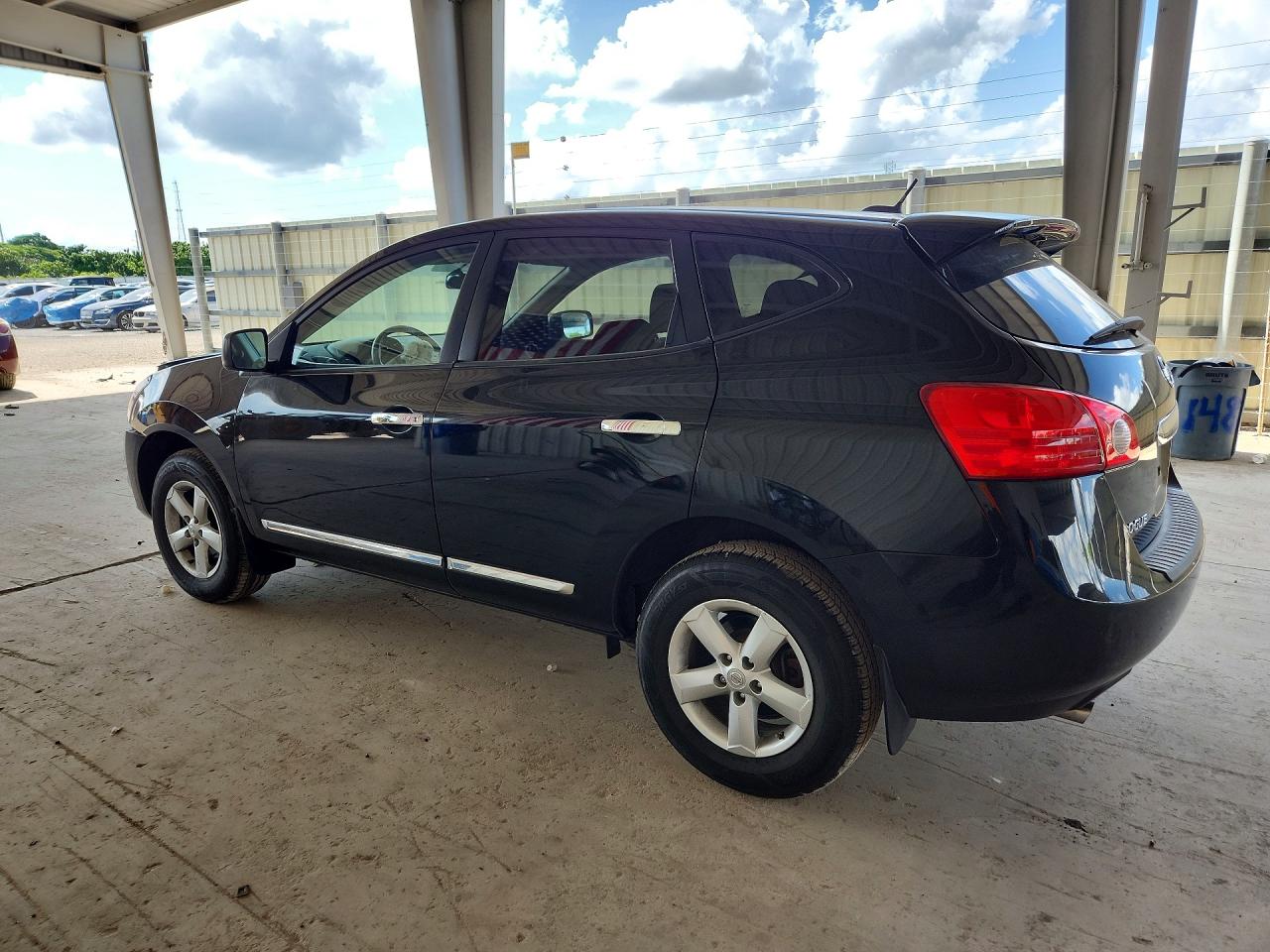 2012 Nissan Rogue S Черный vin: JN8AS5MT8CW279588