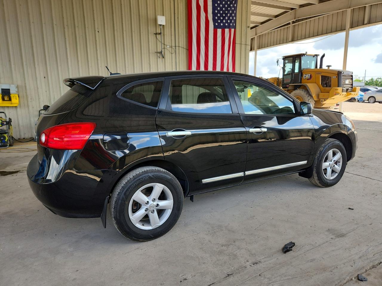 2012 Nissan Rogue S Черный vin: JN8AS5MT8CW279588
