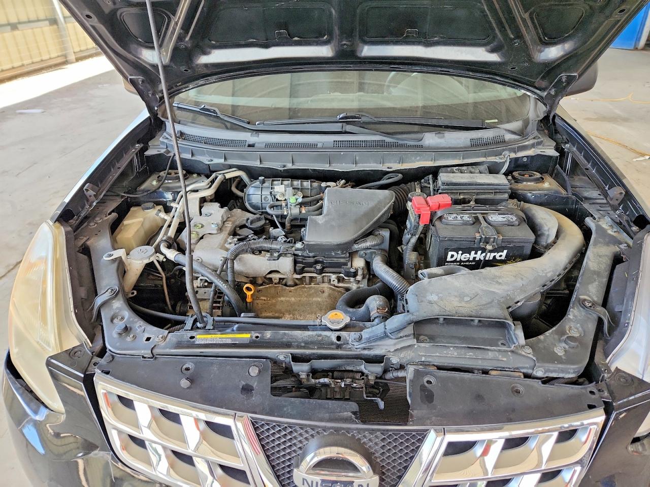 2012 Nissan Rogue S Черный vin: JN8AS5MT8CW279588