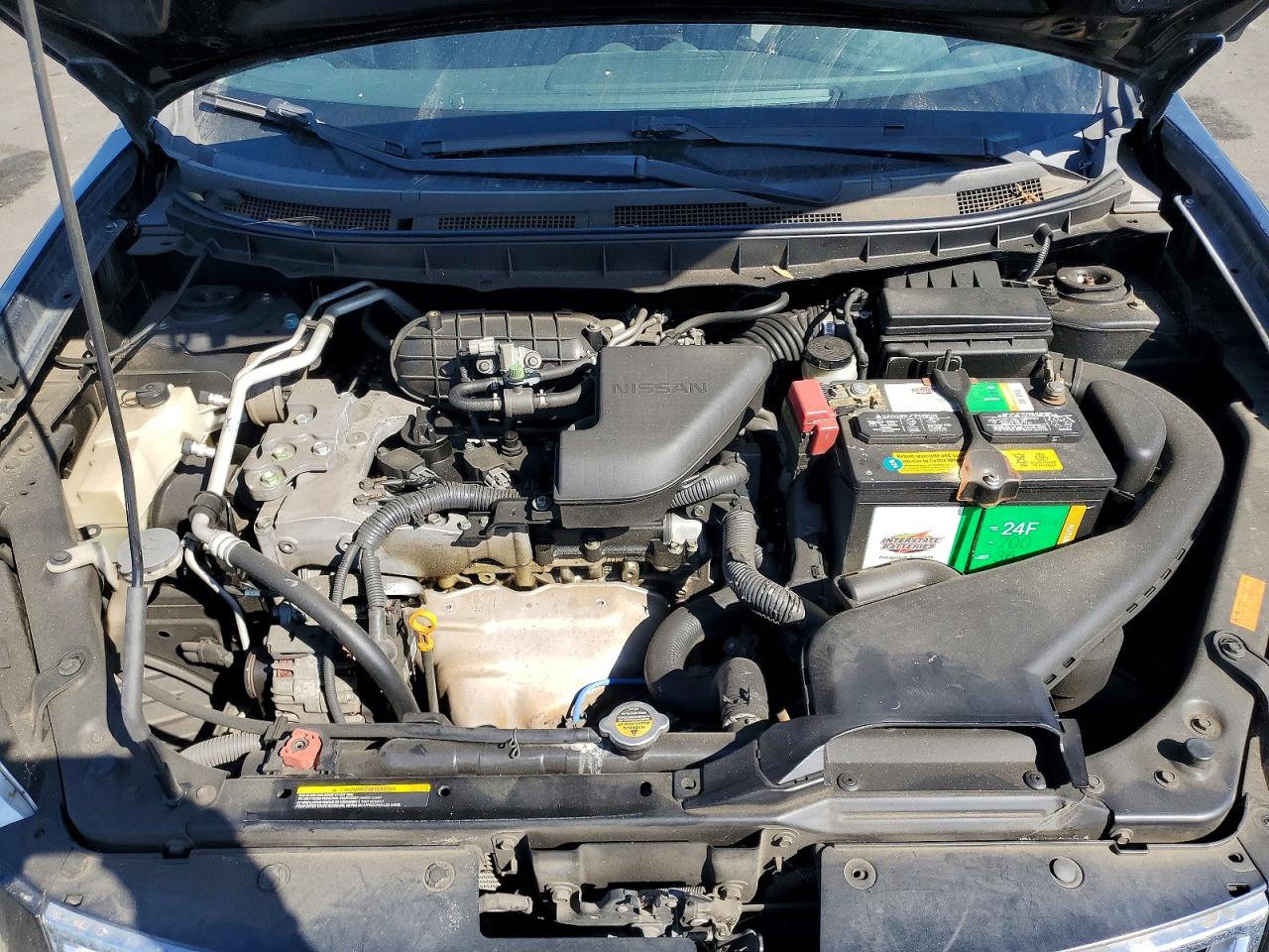 2012 Nissan Rogue S Черный vin: JN8AS5MT8CW282572