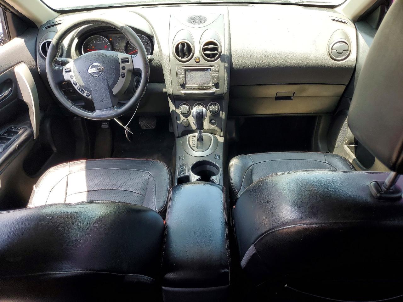 2012 Nissan Rogue S Черный vin: JN8AS5MT8CW282572