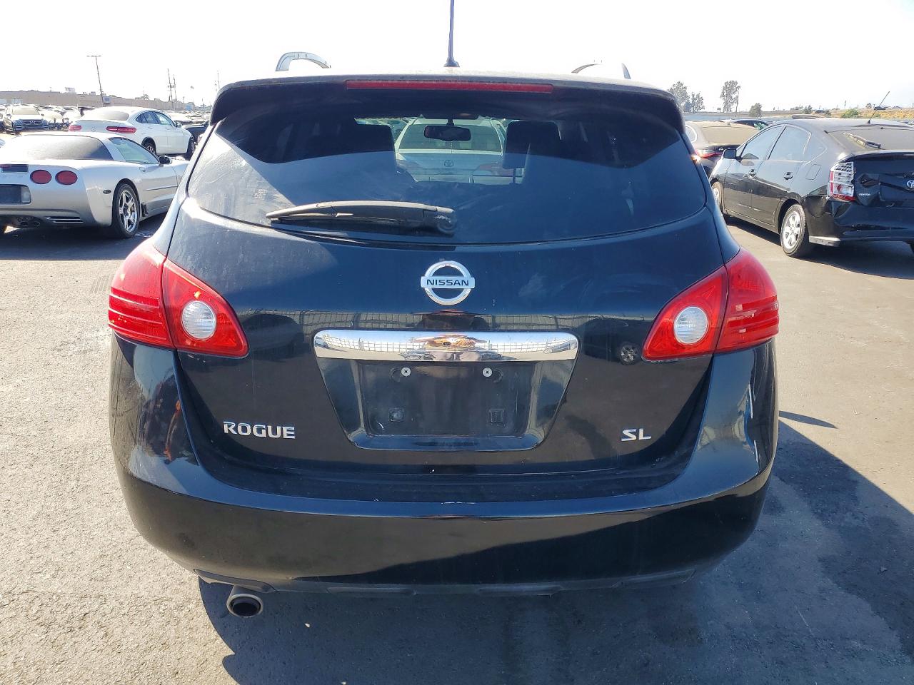 2012 Nissan Rogue S Черный vin: JN8AS5MT8CW282572