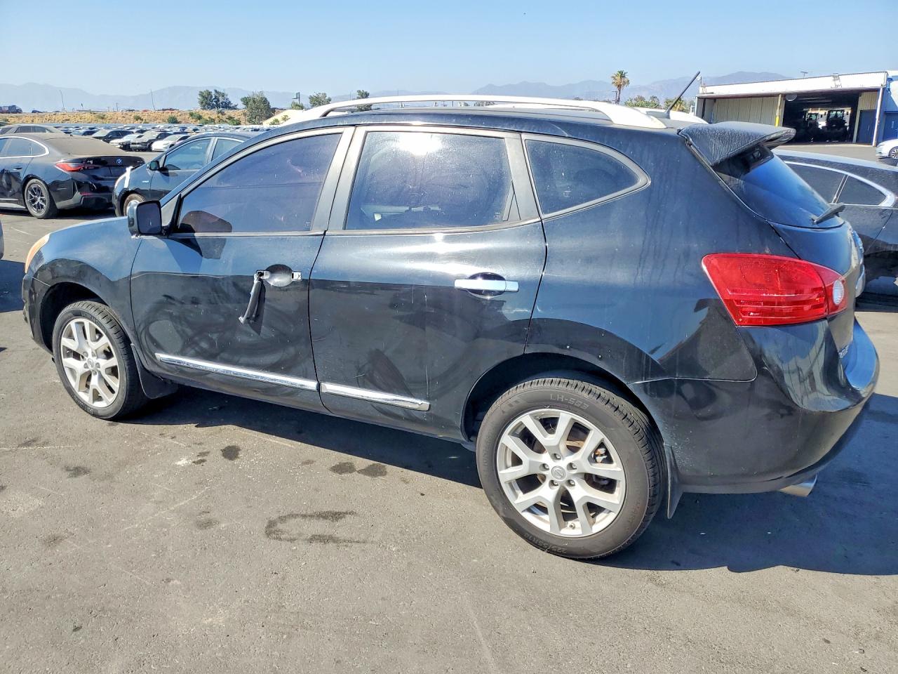 2012 Nissan Rogue S Черный vin: JN8AS5MT8CW282572