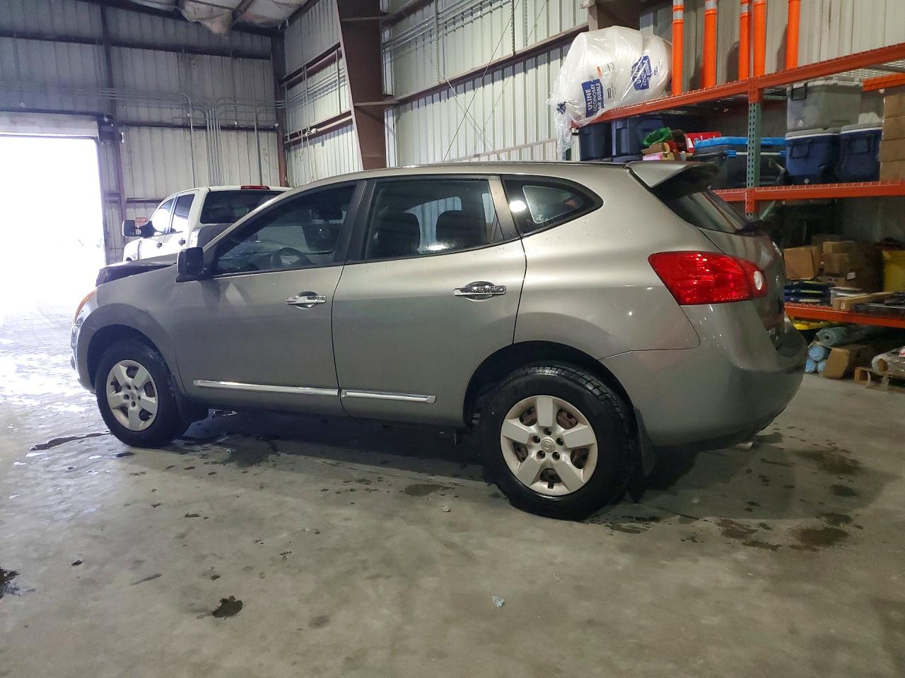 2012 Nissan Rogue S Silver vin: JN8AS5MT8CW282748