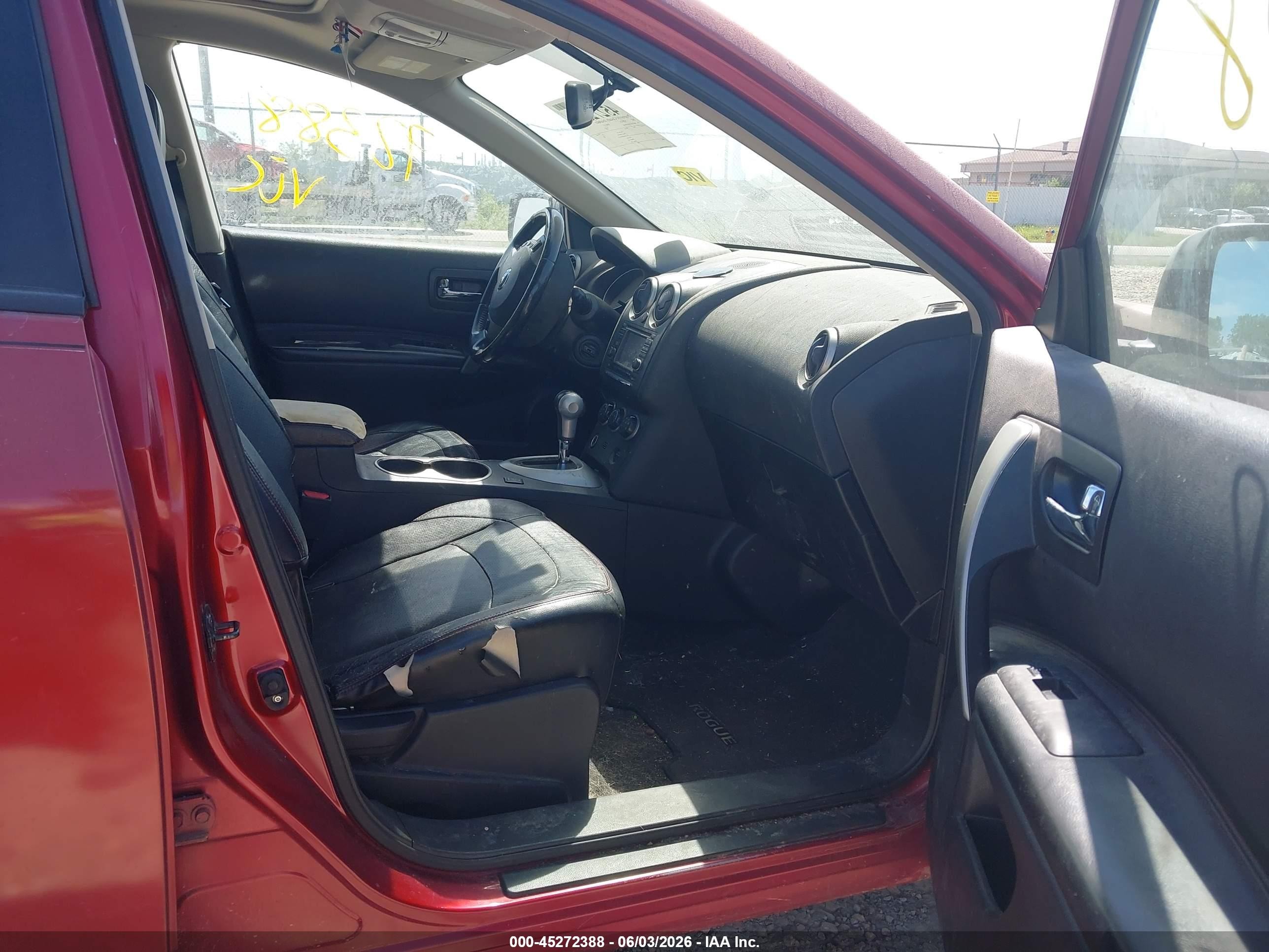 2012 Nissan Rogue Sv W/sl Pkg Orange vin: JN8AS5MT8CW284385
