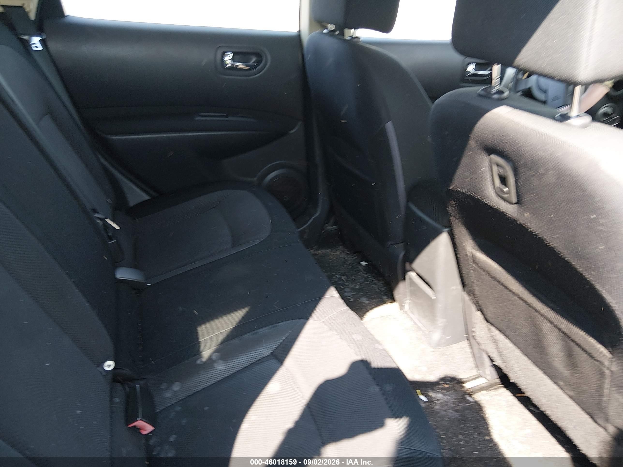 2012 Nissan Rogue S Black vin: JN8AS5MT8CW288548