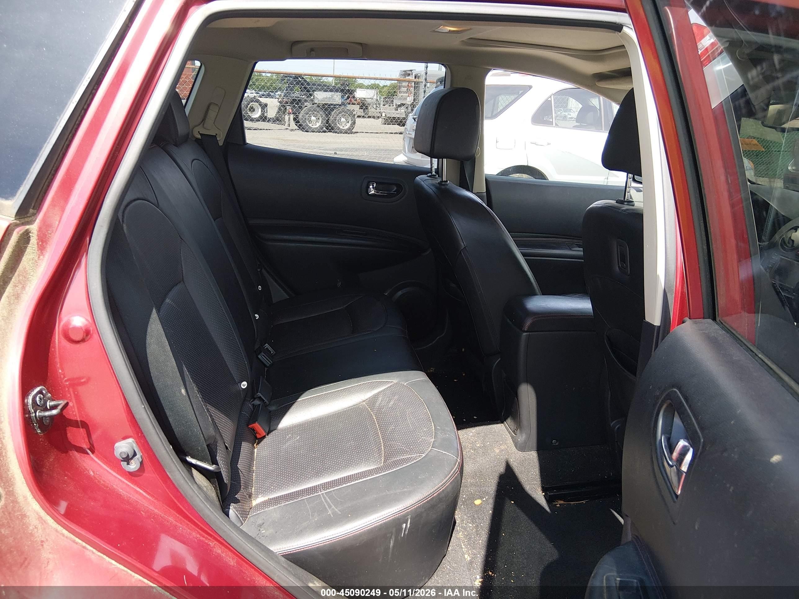 2012 Nissan Rogue Sv W/sl Pkg Red vin: JN8AS5MT8CW293622
