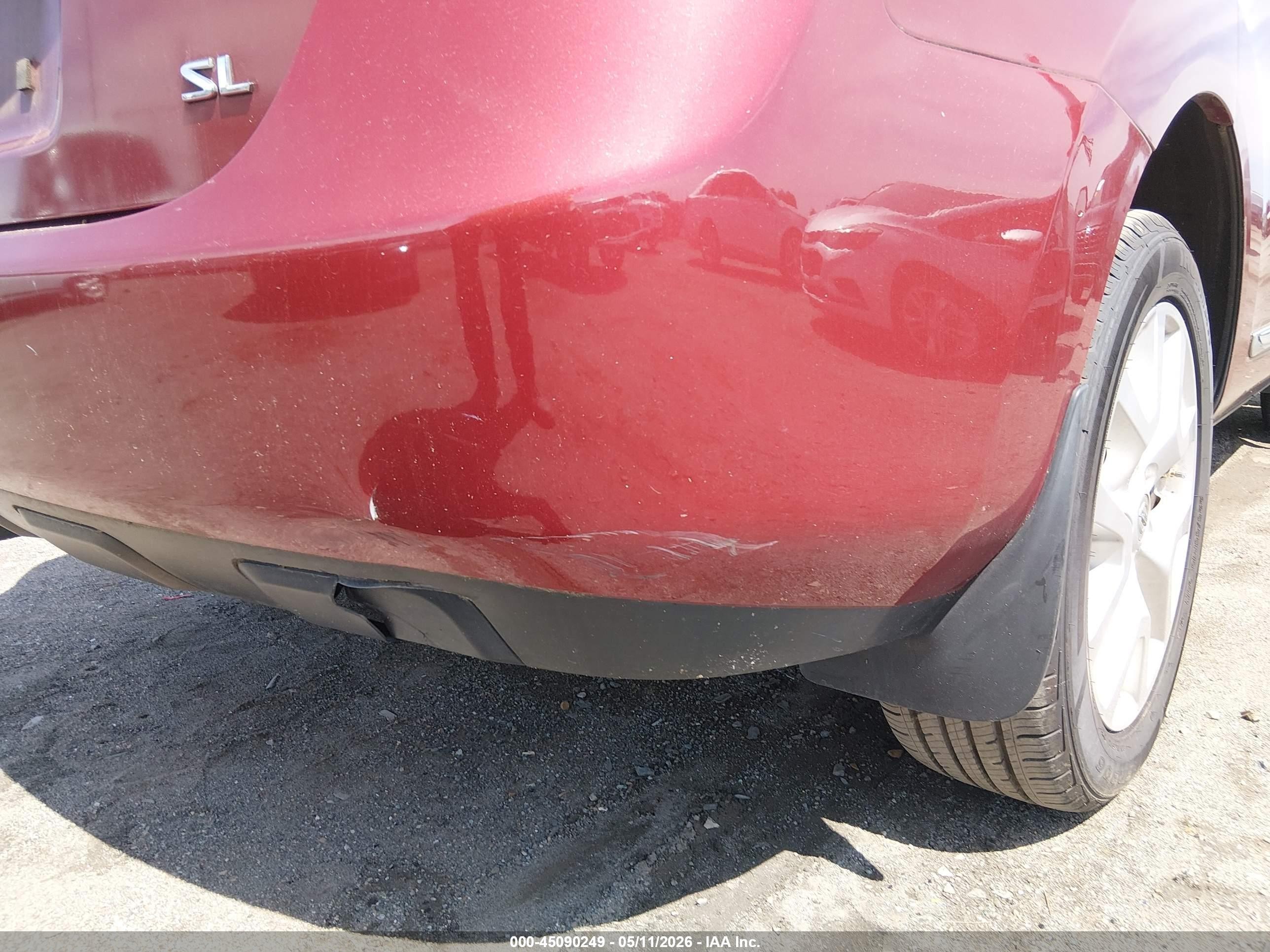 2012 Nissan Rogue Sv W/sl Pkg Red vin: JN8AS5MT8CW293622