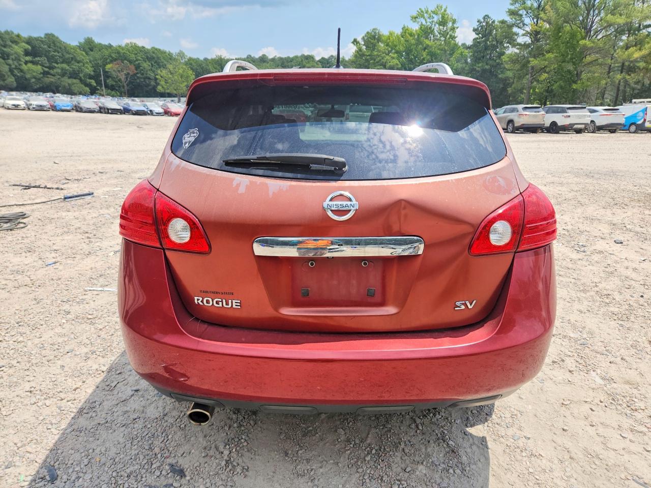 2012 Nissan Rogue S Burgundy vin: JN8AS5MT8CW301668