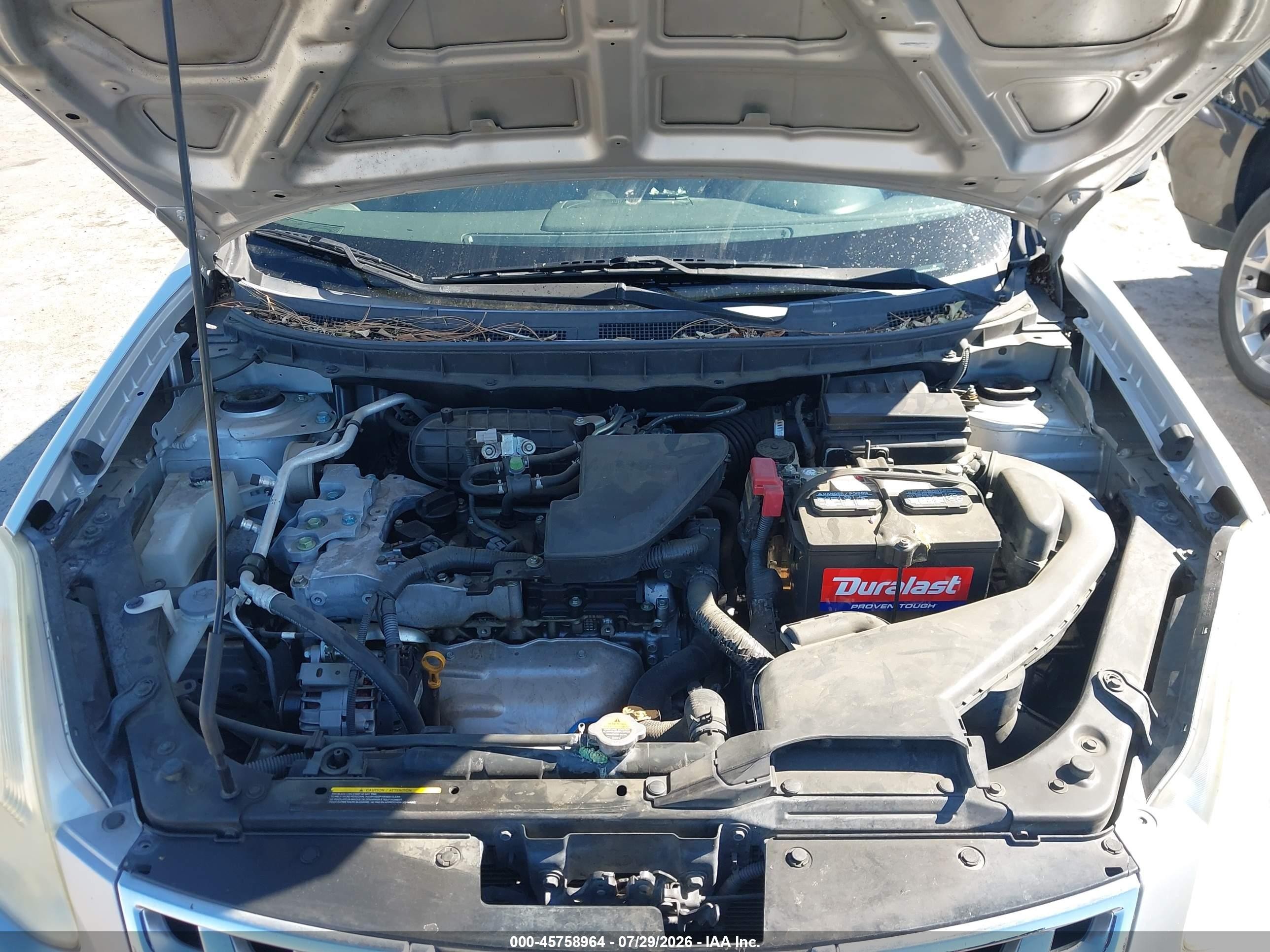 2012 Nissan Rogue Sv Silver vin: JN8AS5MT8CW609360