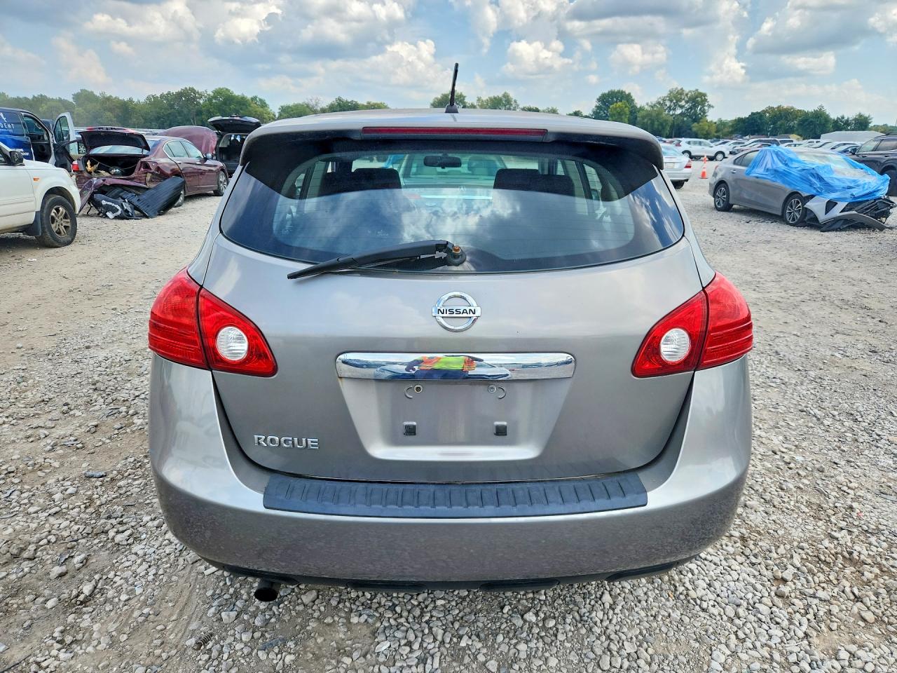2012 Nissan Rogue S Gray vin: JN8AS5MT8CW610749