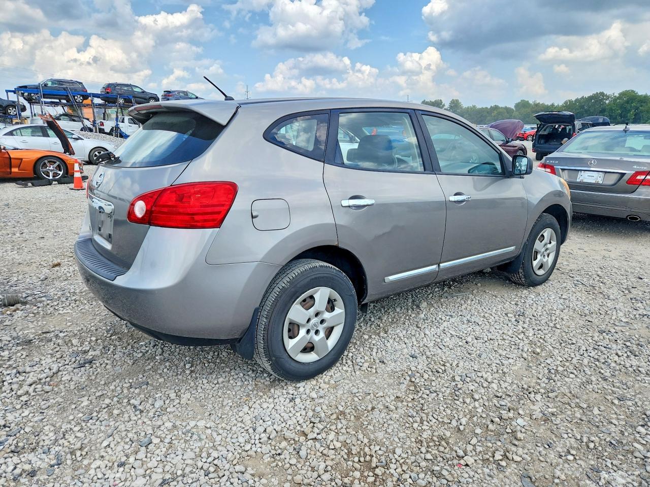 2012 Nissan Rogue S Gray vin: JN8AS5MT8CW610749