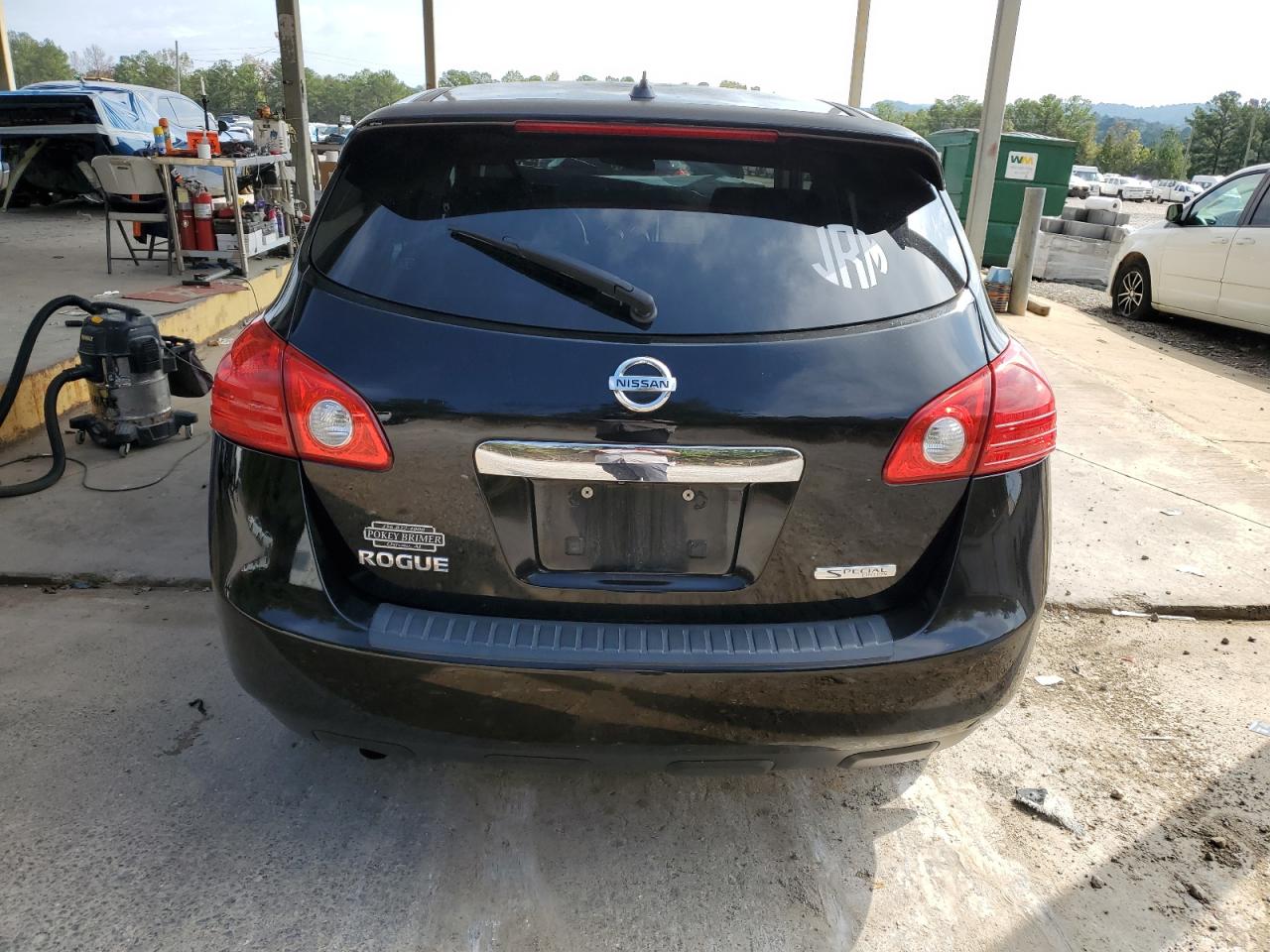 2013 Nissan Rogue S Black vin: JN8AS5MT8DW001940