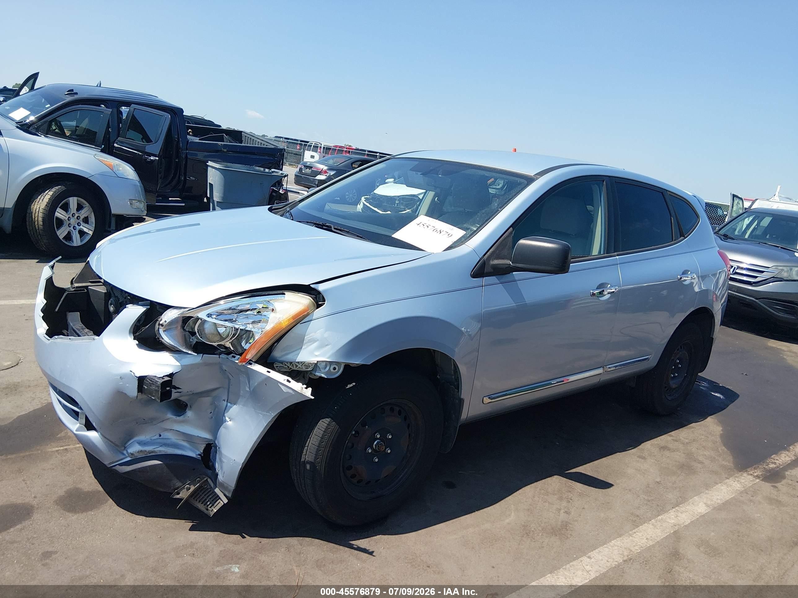2013 Nissan Rogue S Коричневый vin: JN8AS5MT8DW012369